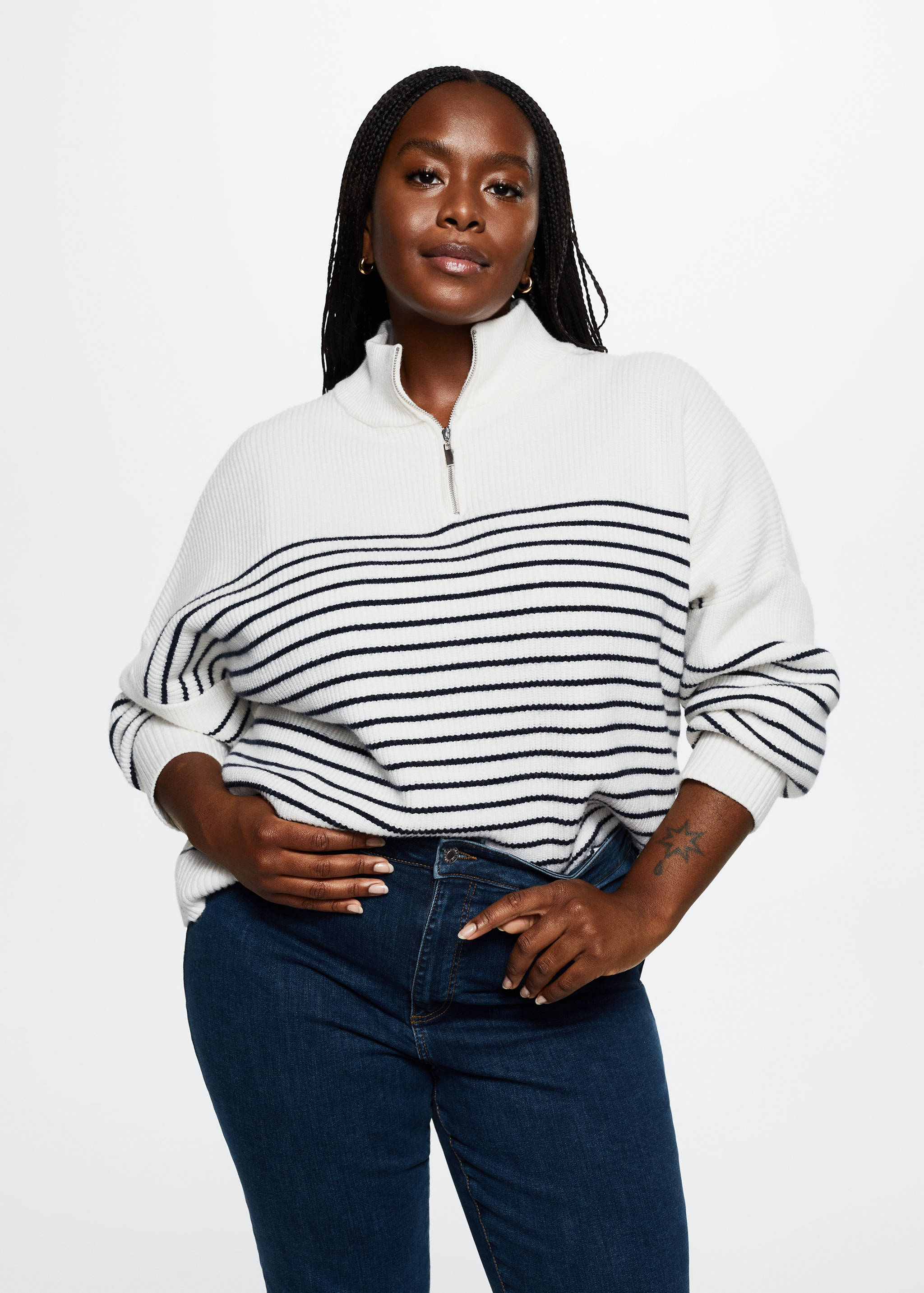 High-rise skinny jeans - Details of the article 5