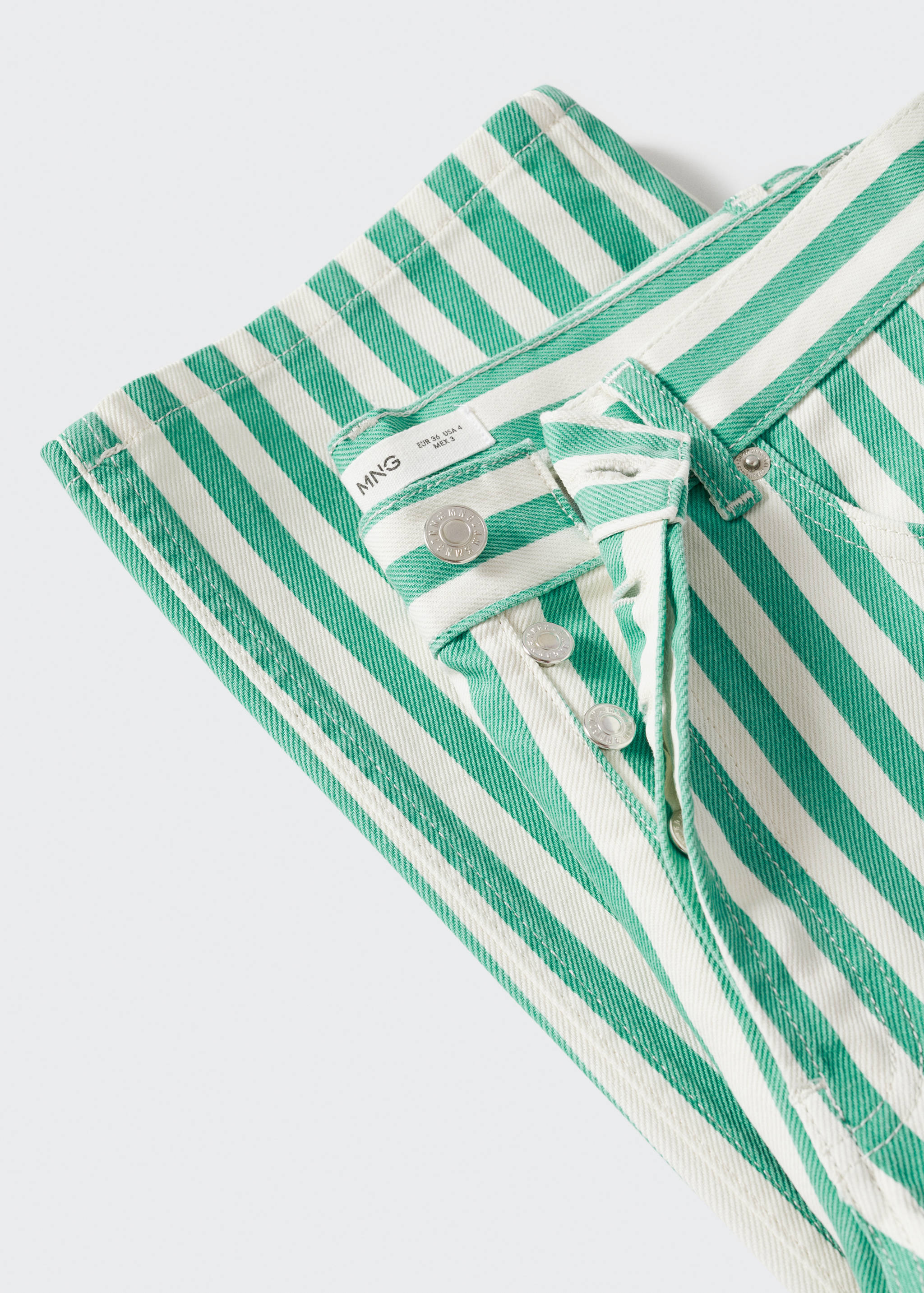 Jean droit rayures - Détail de l'article 8