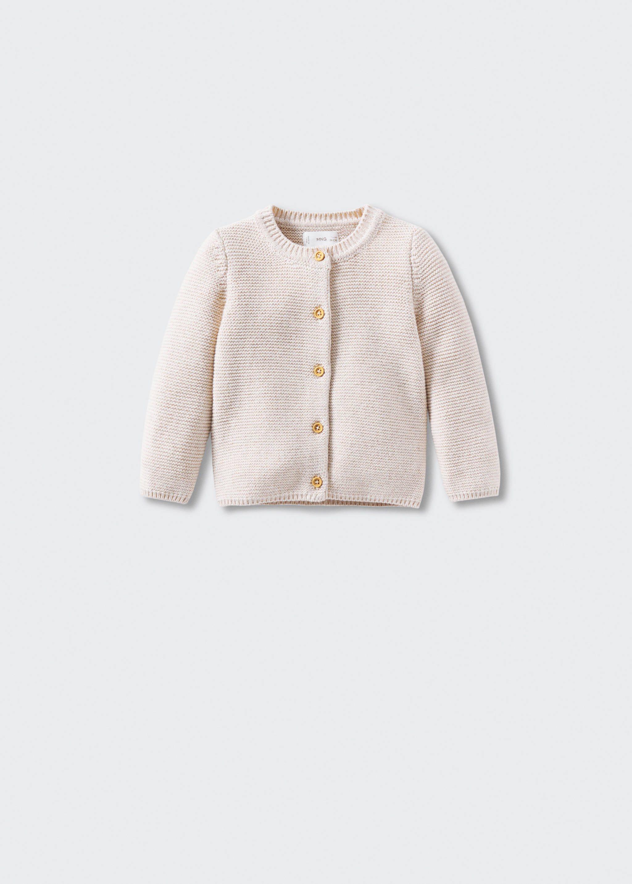 Cardigan maille envers - Article sans modèle