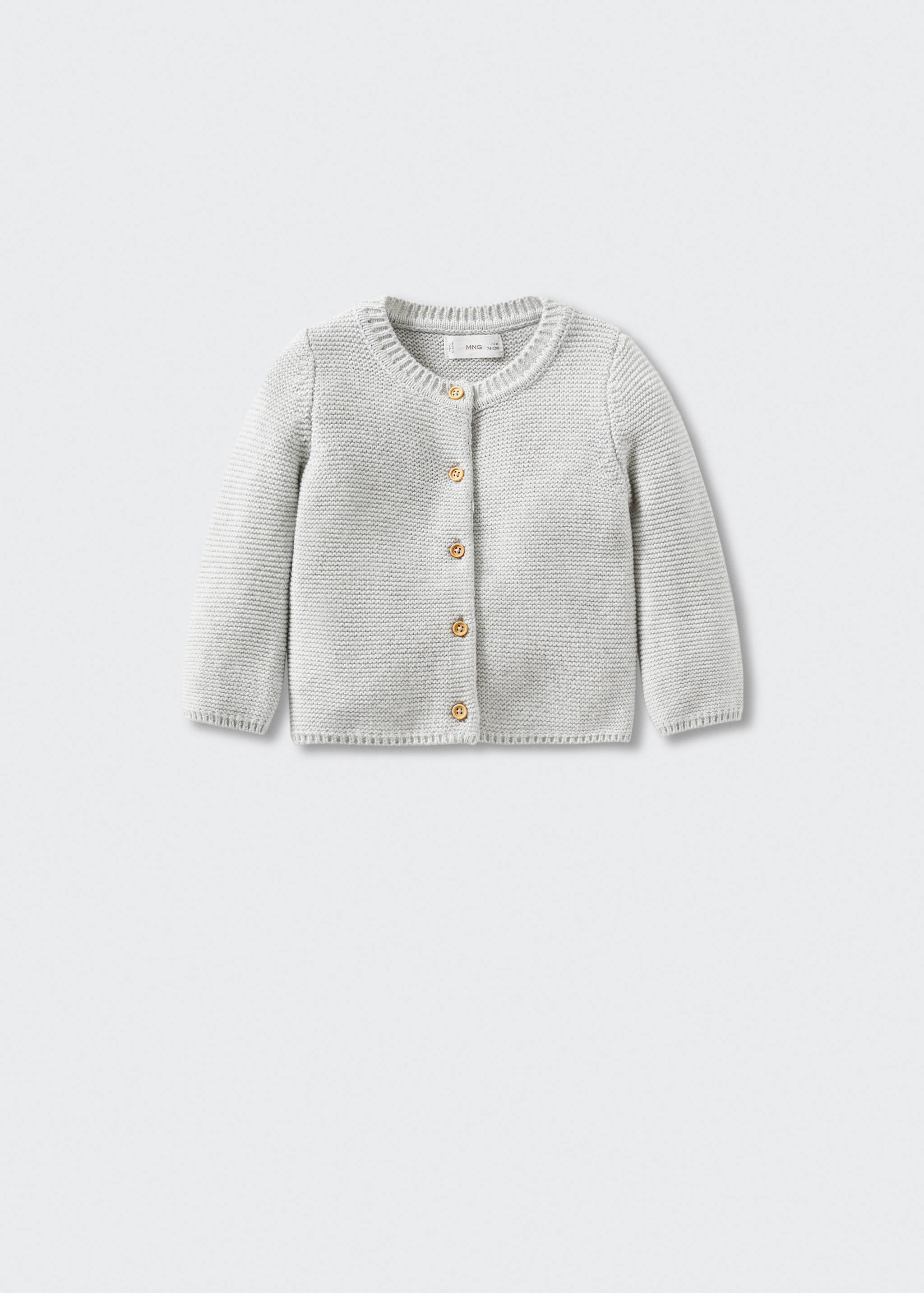 Cardigan maille envers - Article sans modèle