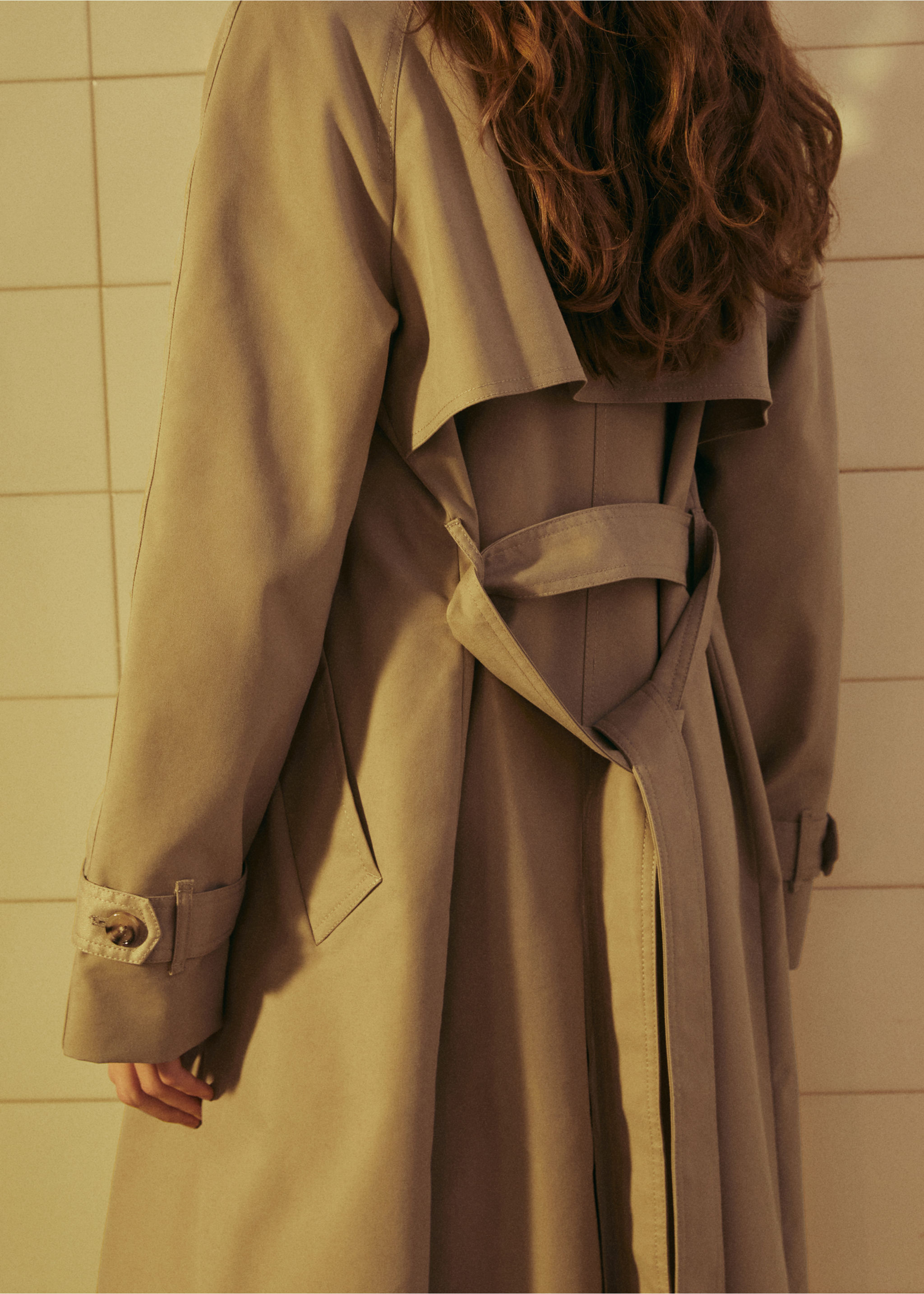 Klassischer Baumwoll-Trenchcoat - Detail des Artikels 7
