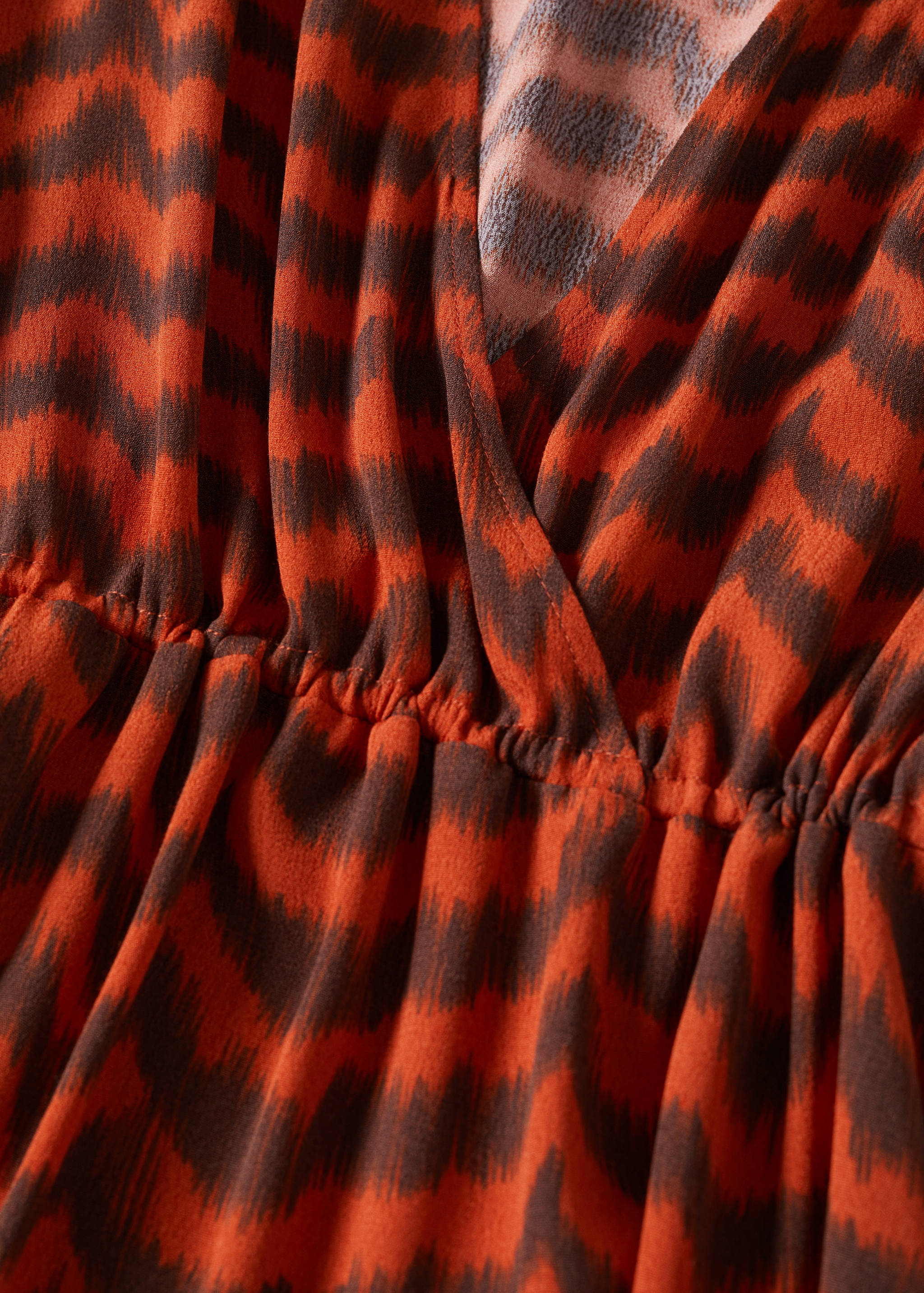 Flowy striped dress - Details of the article 8