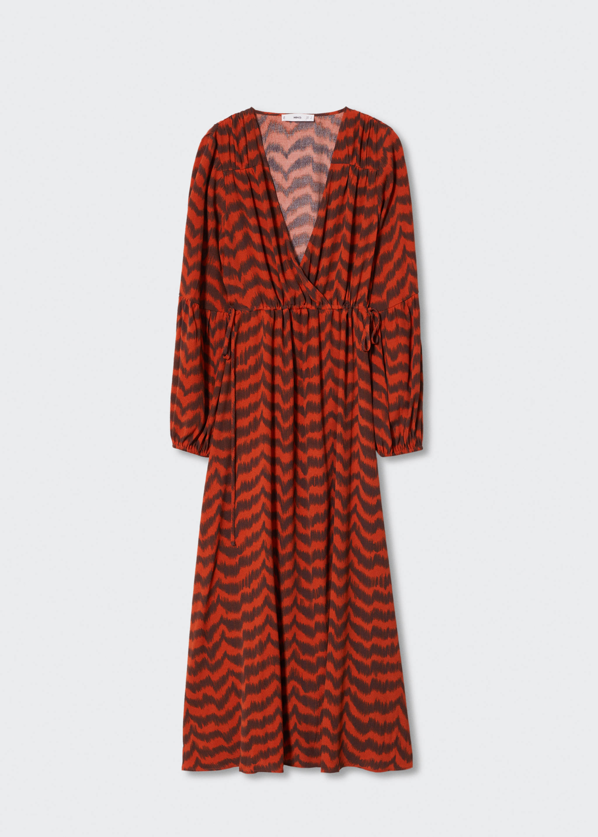 Flowy striped dress - Article without model