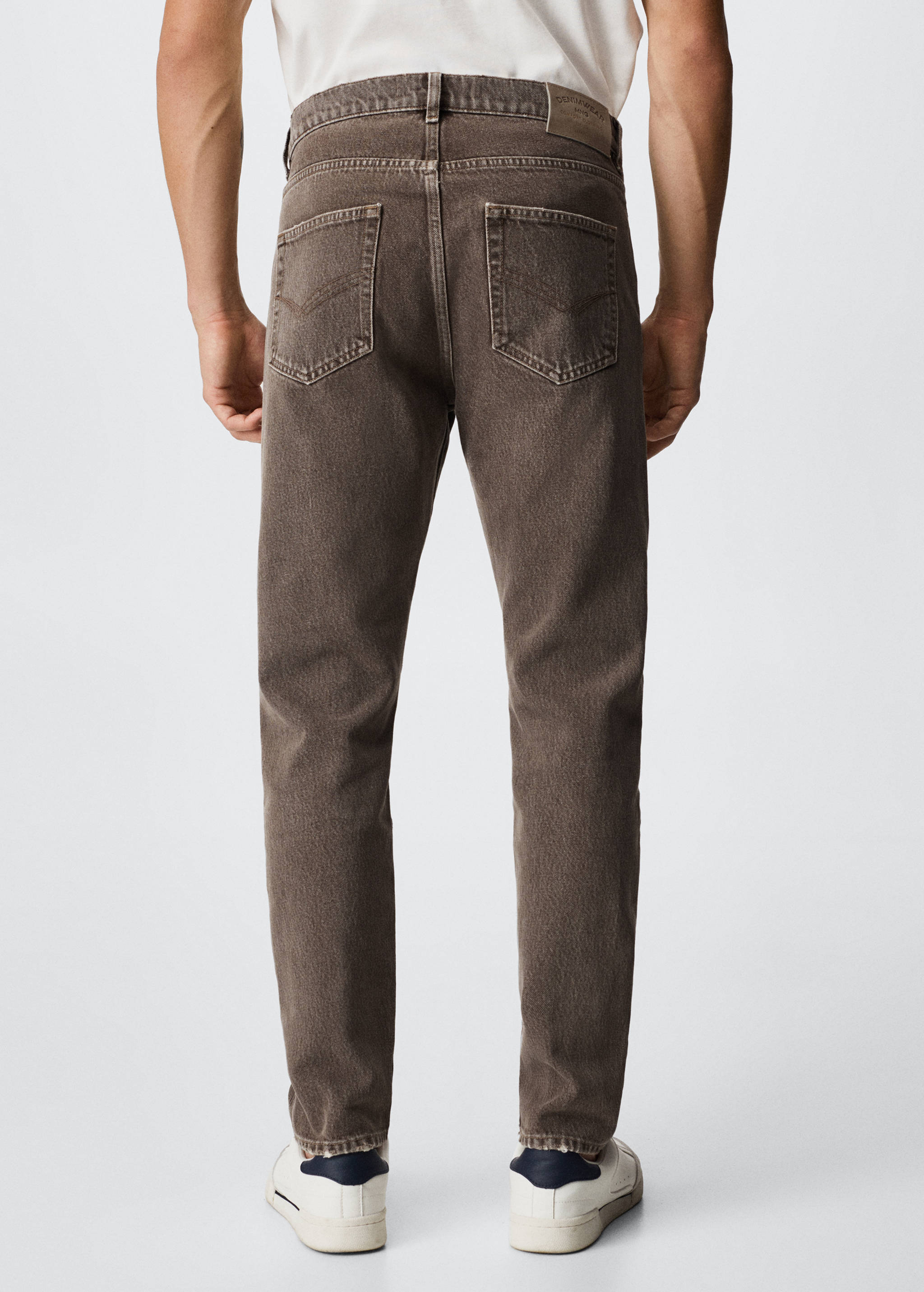 Vintage straight-fit jeans - Reverse of the article