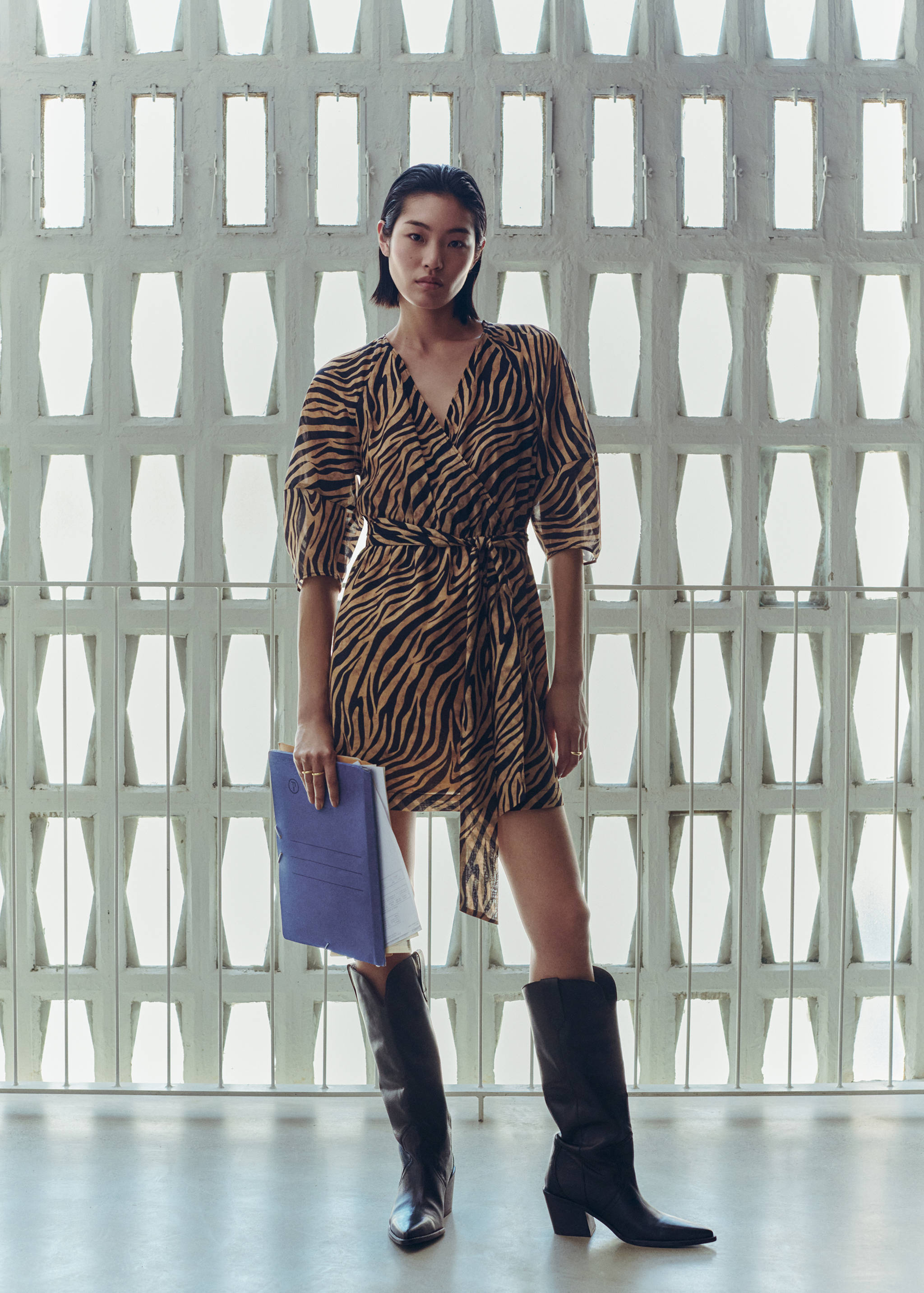 Animal print dress - Details of the article 6