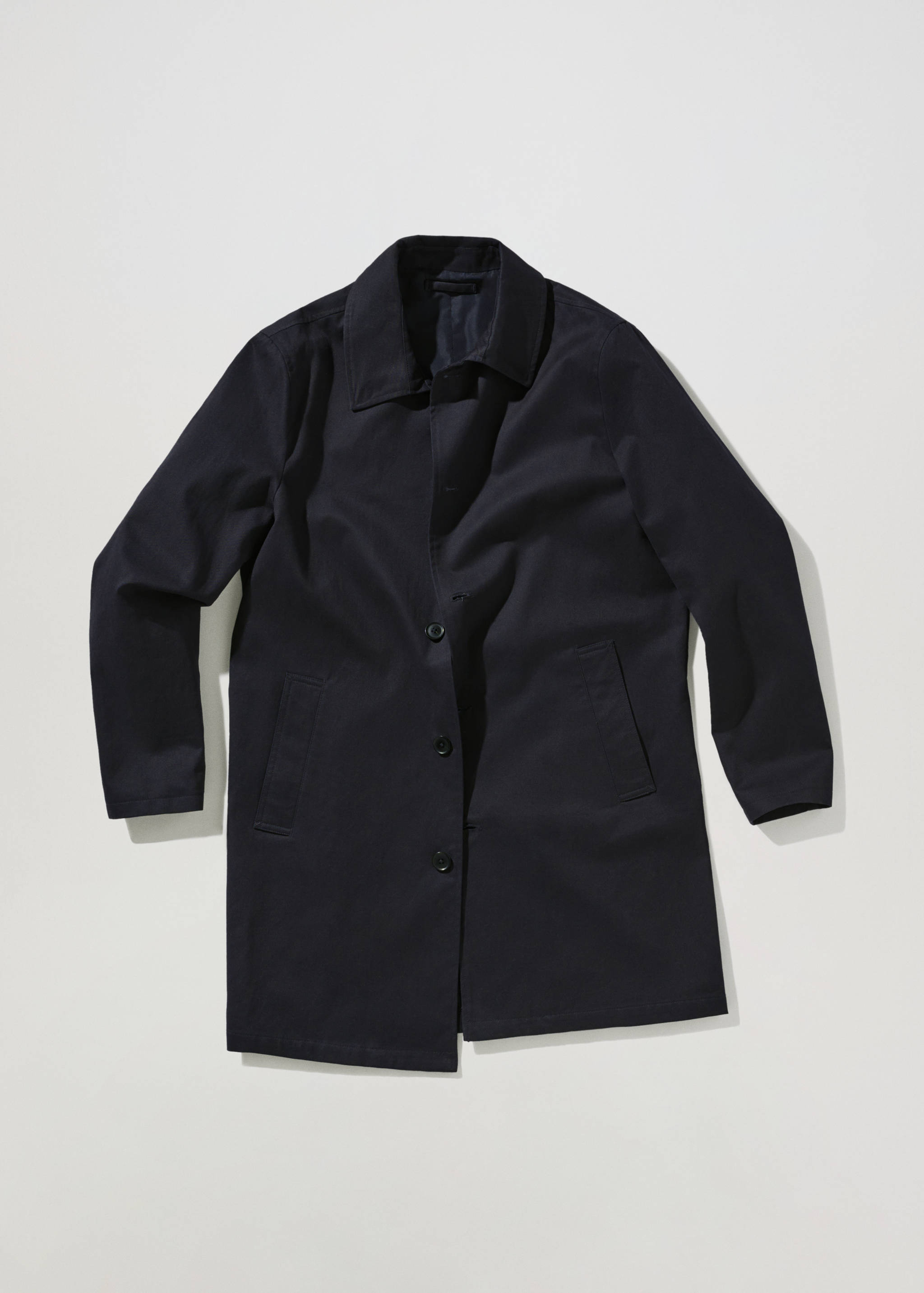 Wasserabweisender Trenchcoat aus Baumwolle - Artikel ohne Model