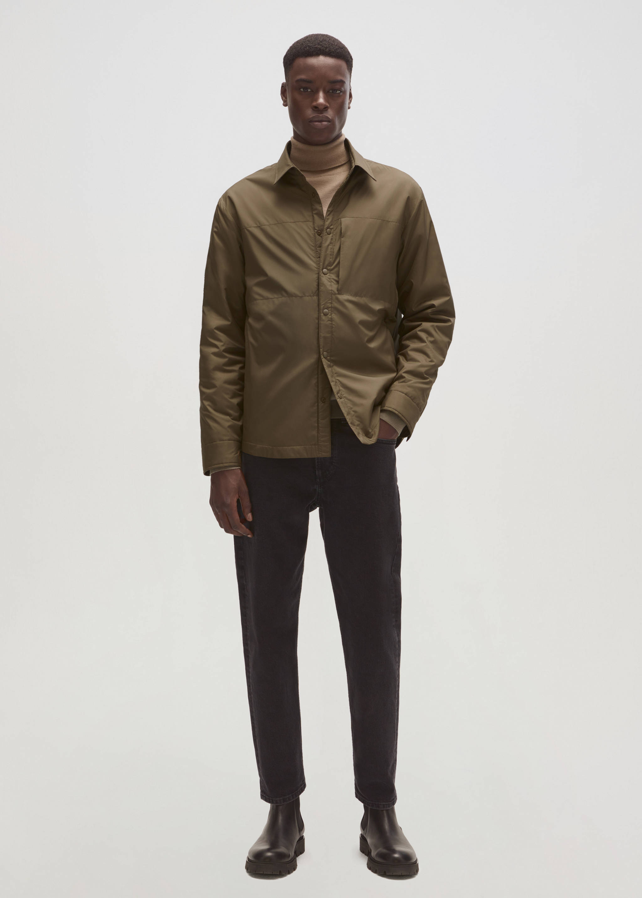 Water-repellent quilted jacket - Details of the article 7