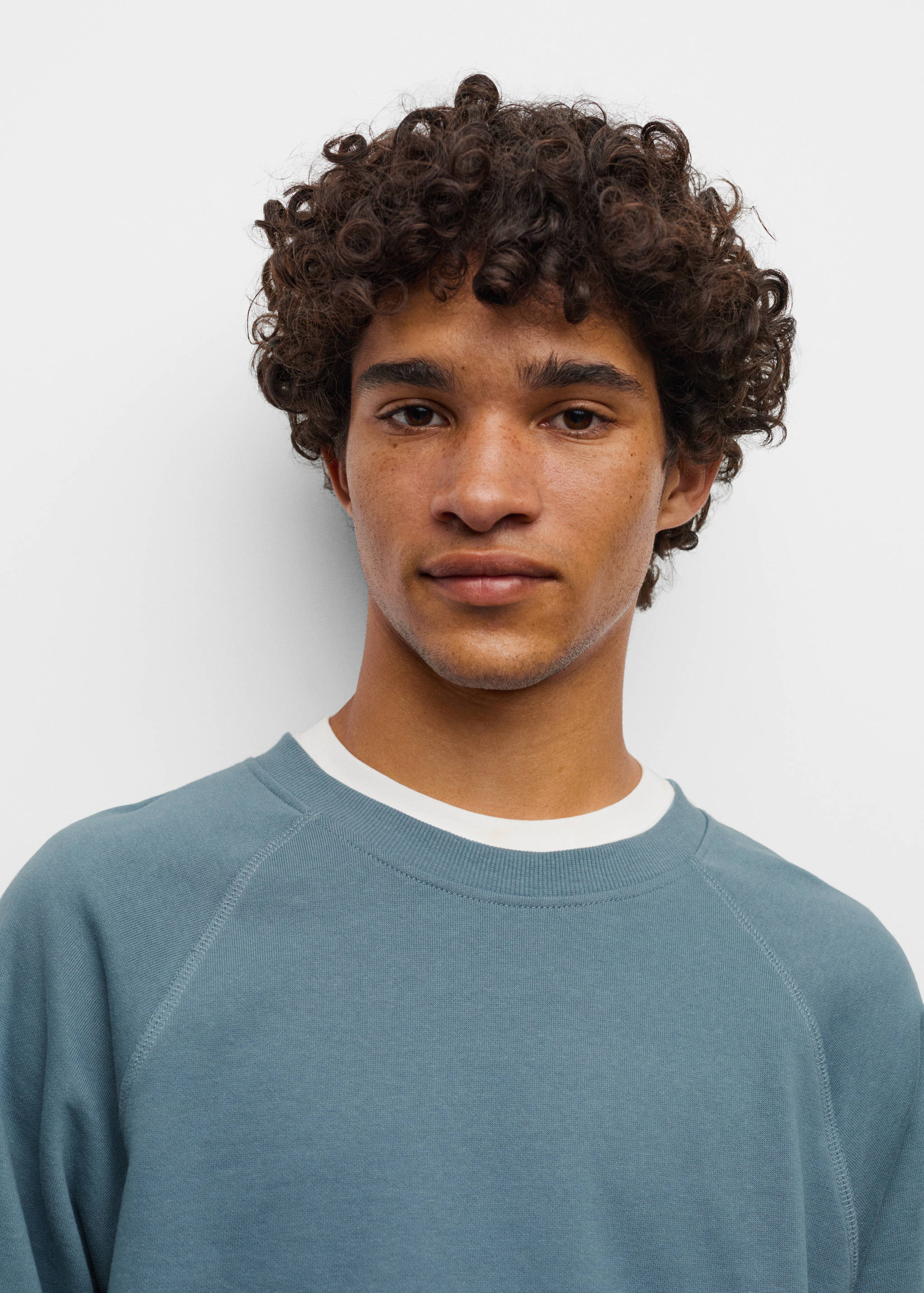 Bavlněná základní mikina  - Detail zboží 2