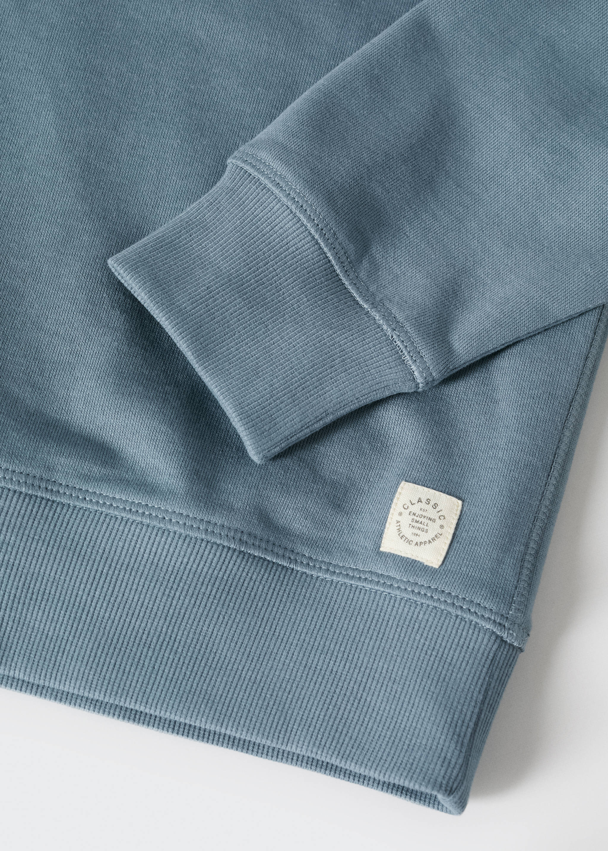 Bavlněná základní mikina  - Detail zboží 8