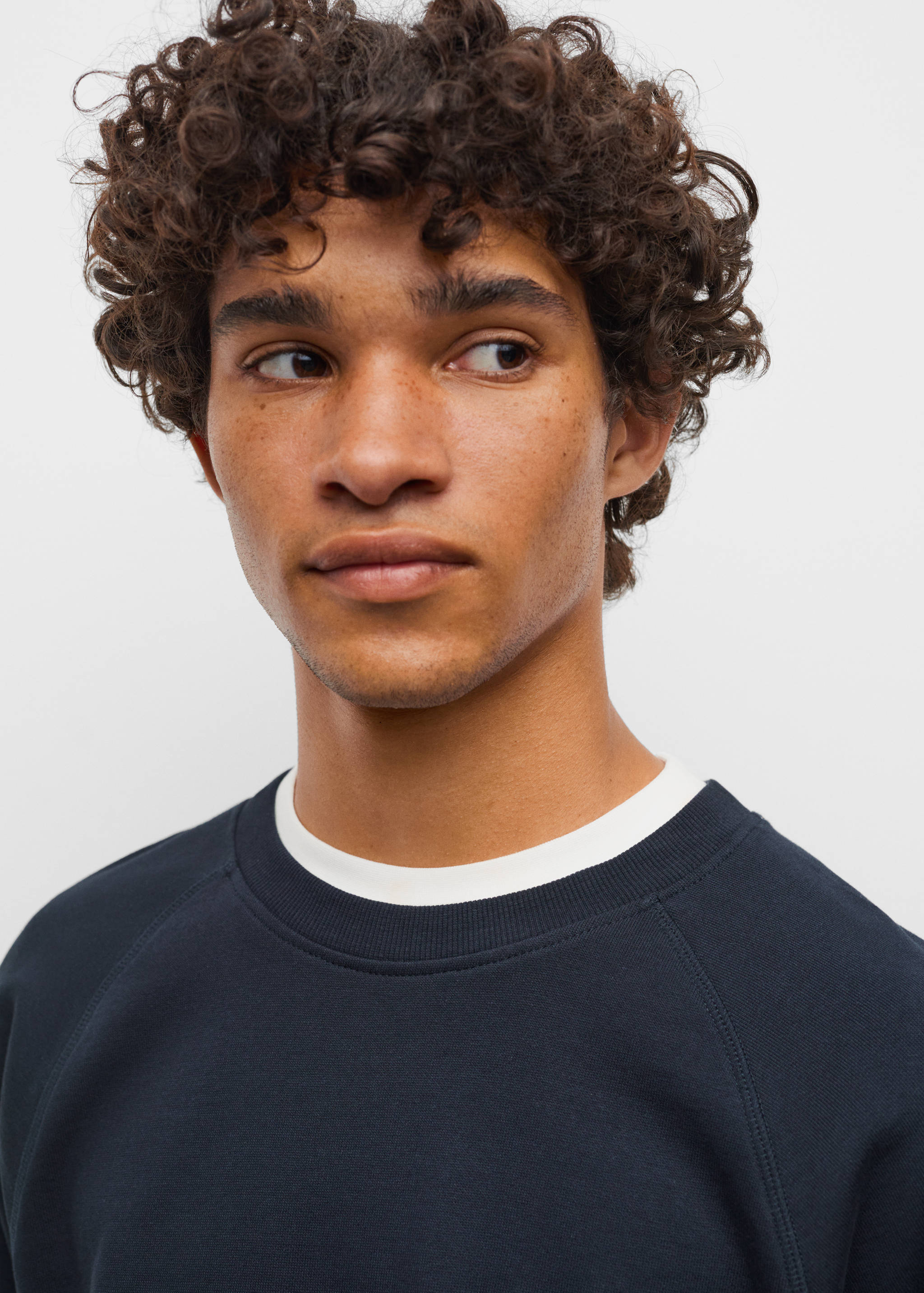 Bavlněná základní mikina  - Detail zboží 1