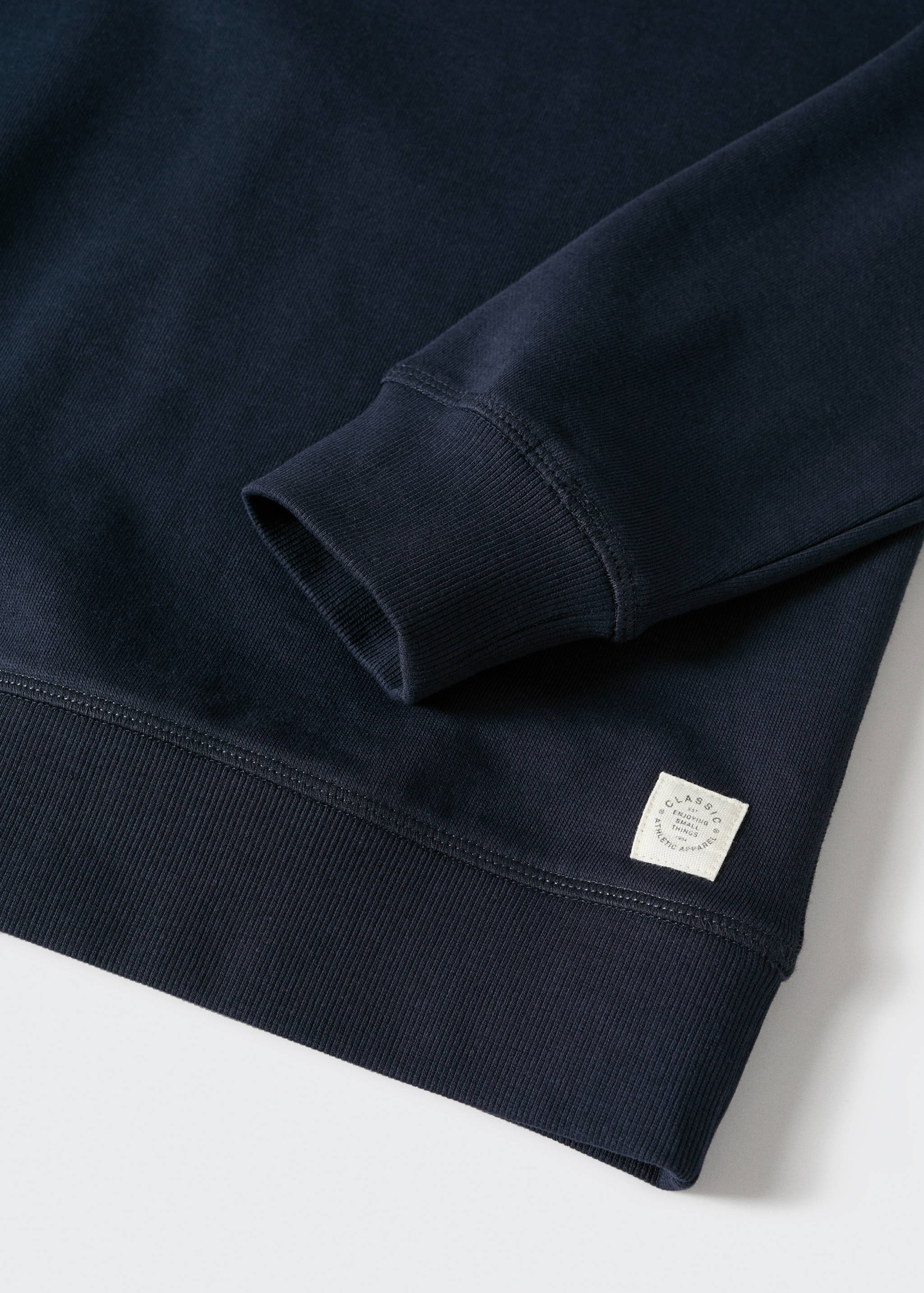 Bavlněná základní mikina  - Detail zboží 9