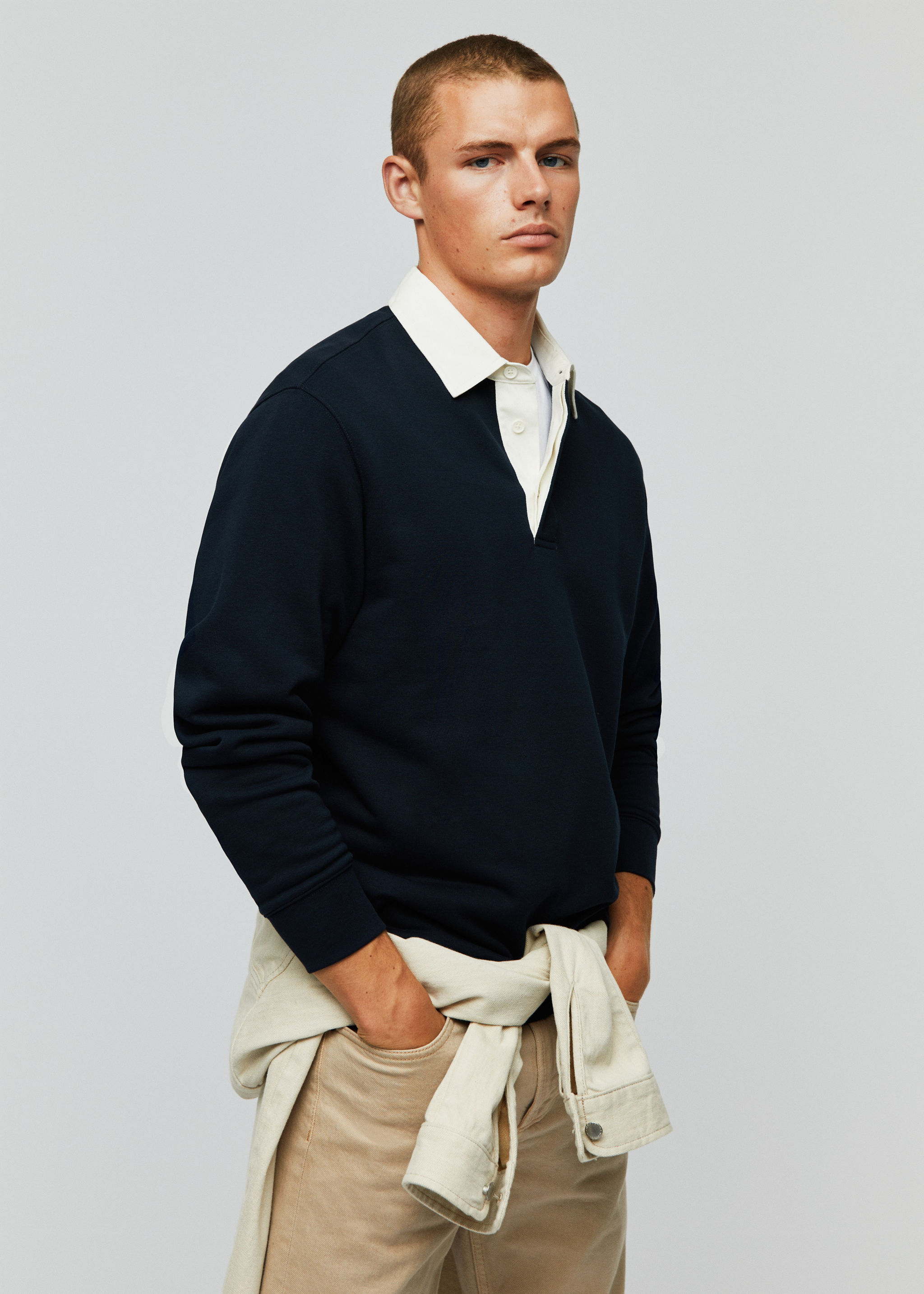 Button-down collar polo shirt - Details of the article 5