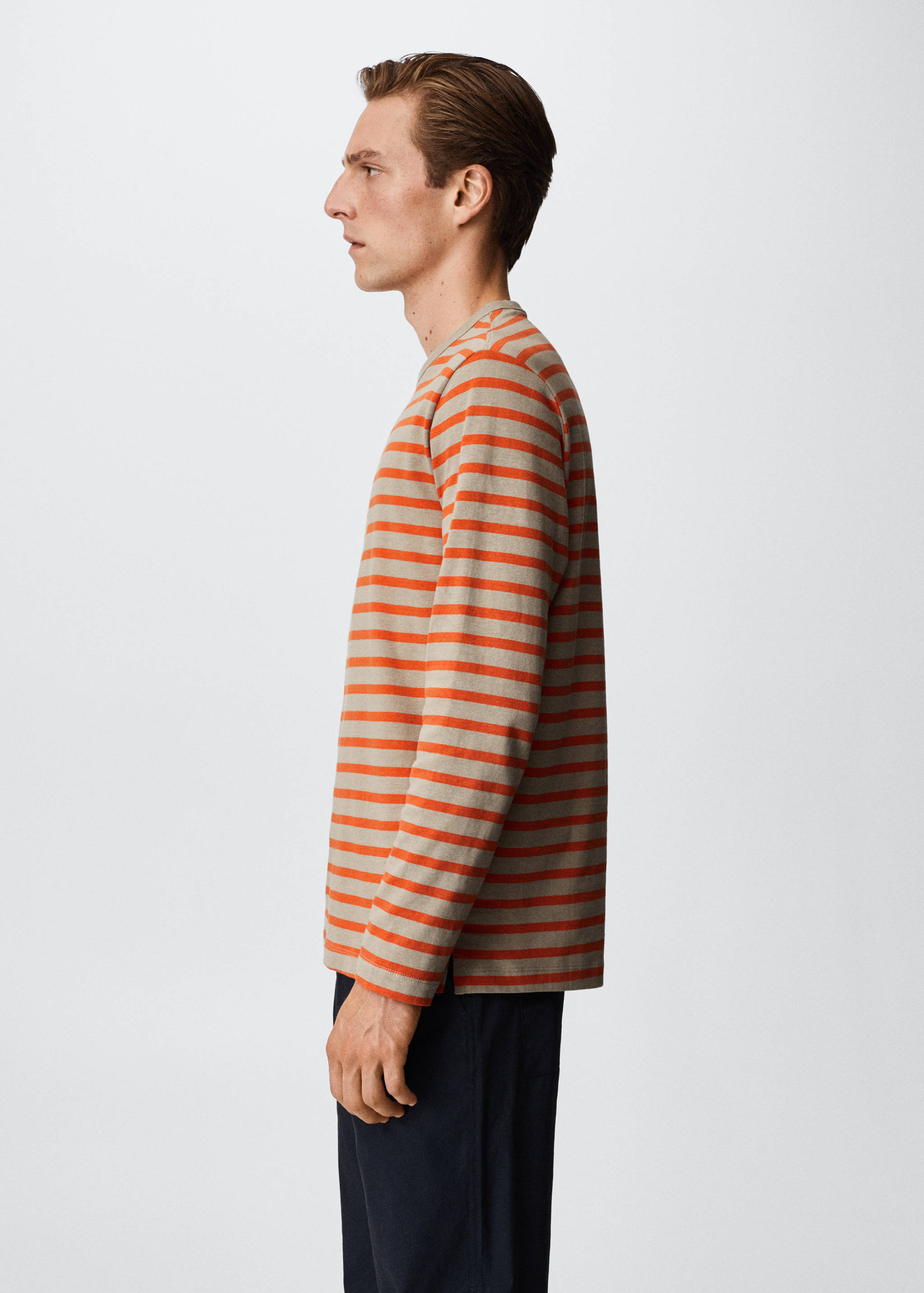 Camiseta manga larga rayas - Detalle del artículo 2