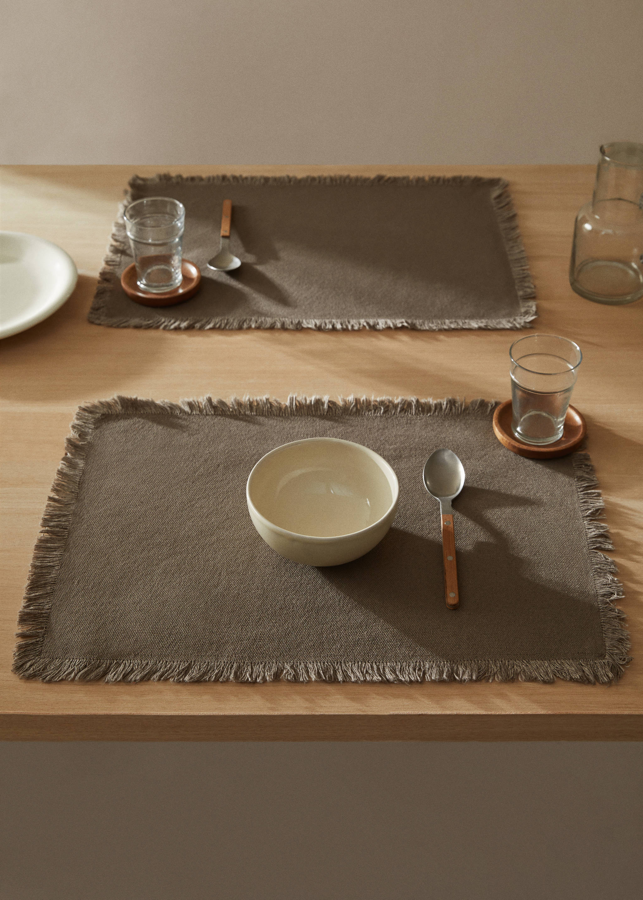 100% cotton placemat 35x50cm - General plane
