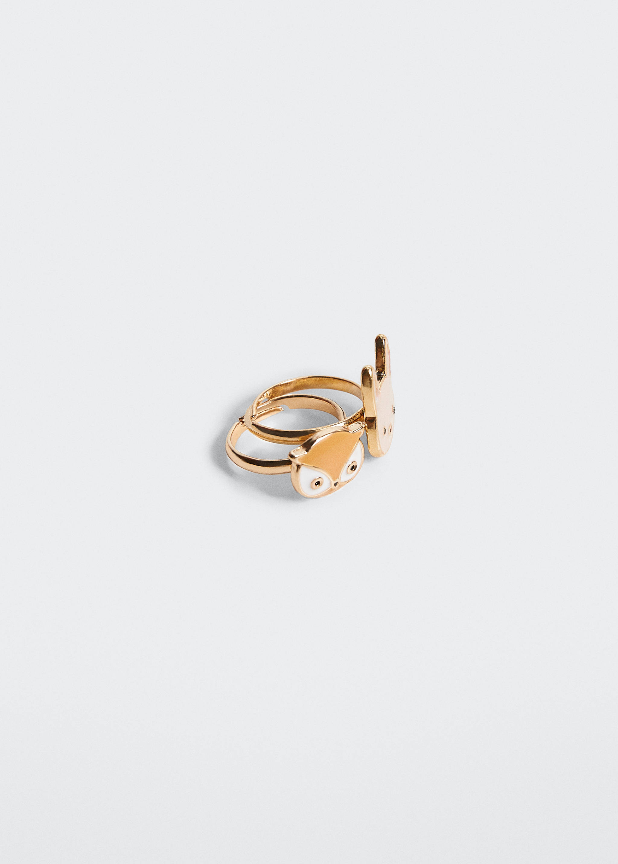 Sada 2 kombinovaných prstenů - Náhled ve středové rovině