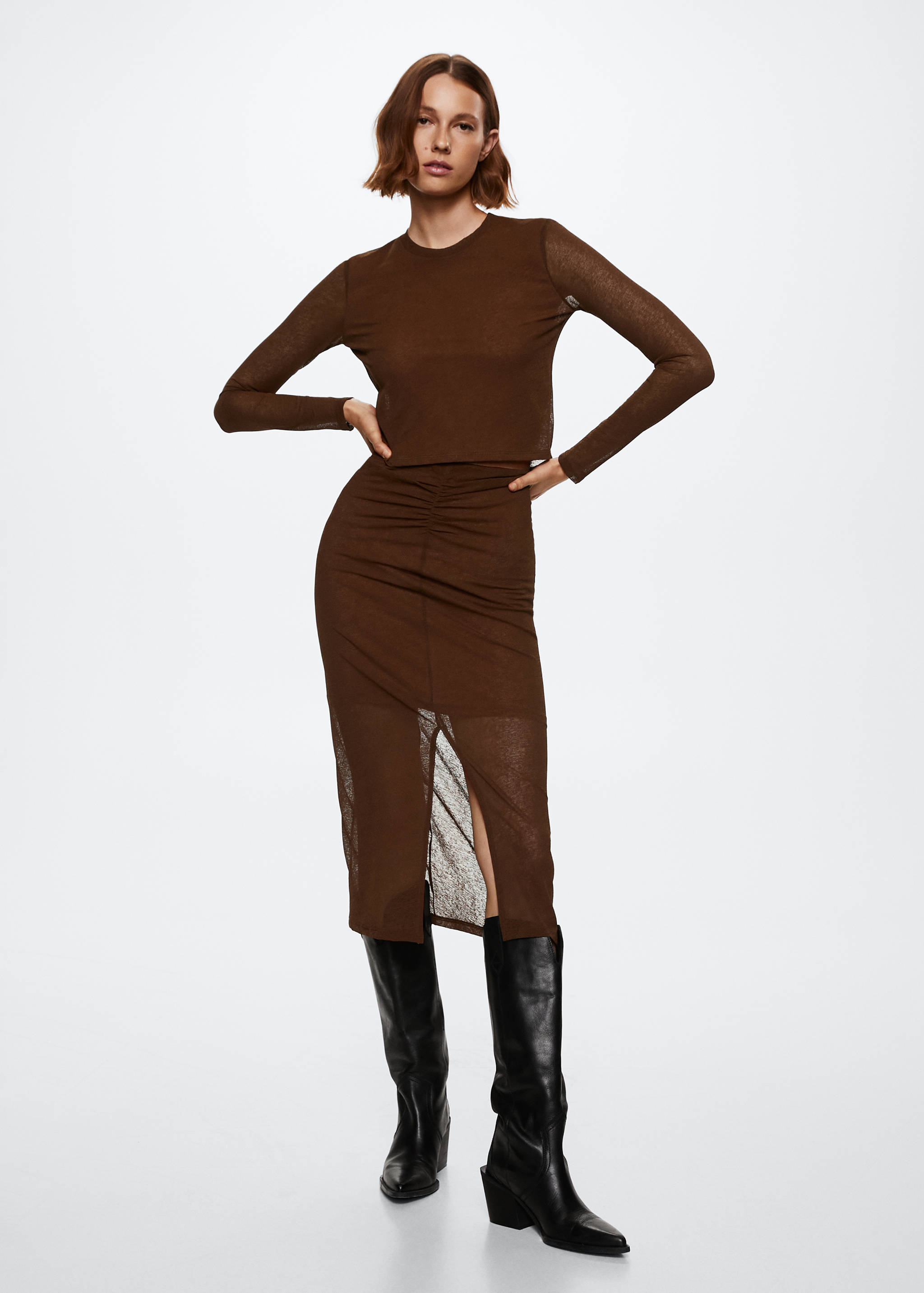 Samarreta clapejada - Pla general