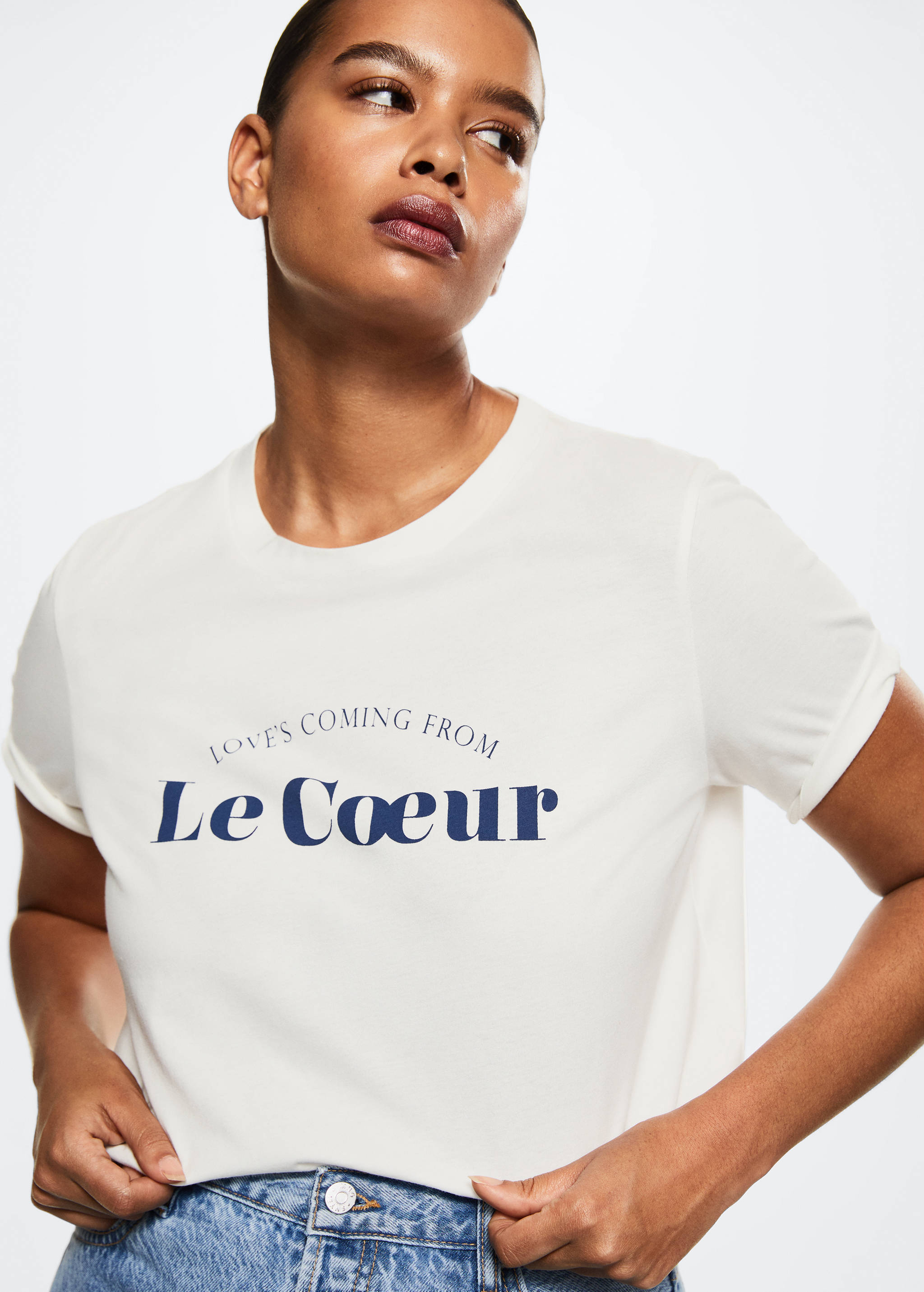 T-shirt estampada algodão - Pormenor do artigo 4