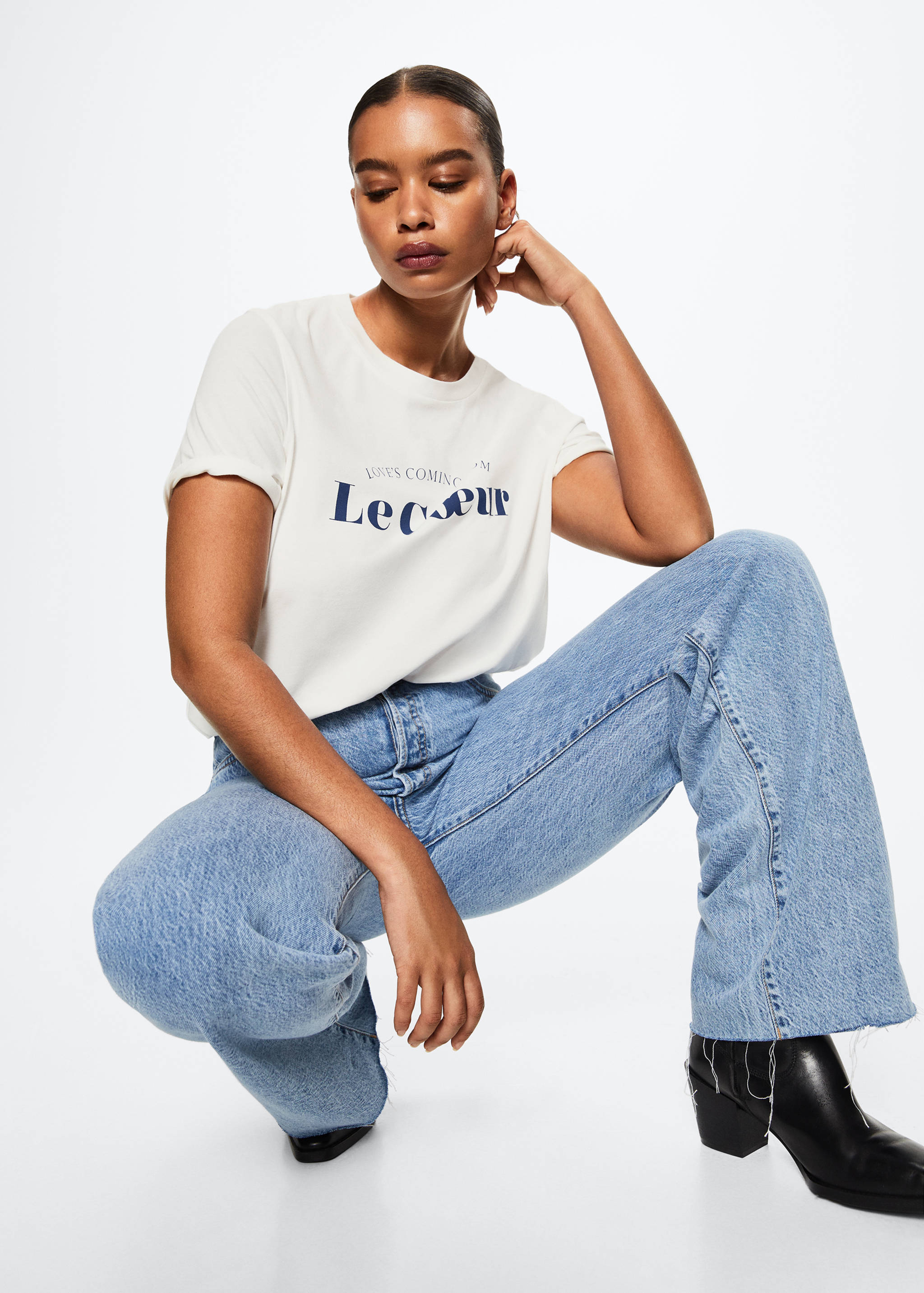 T-shirt estampada algodão - Pormenor do artigo 5