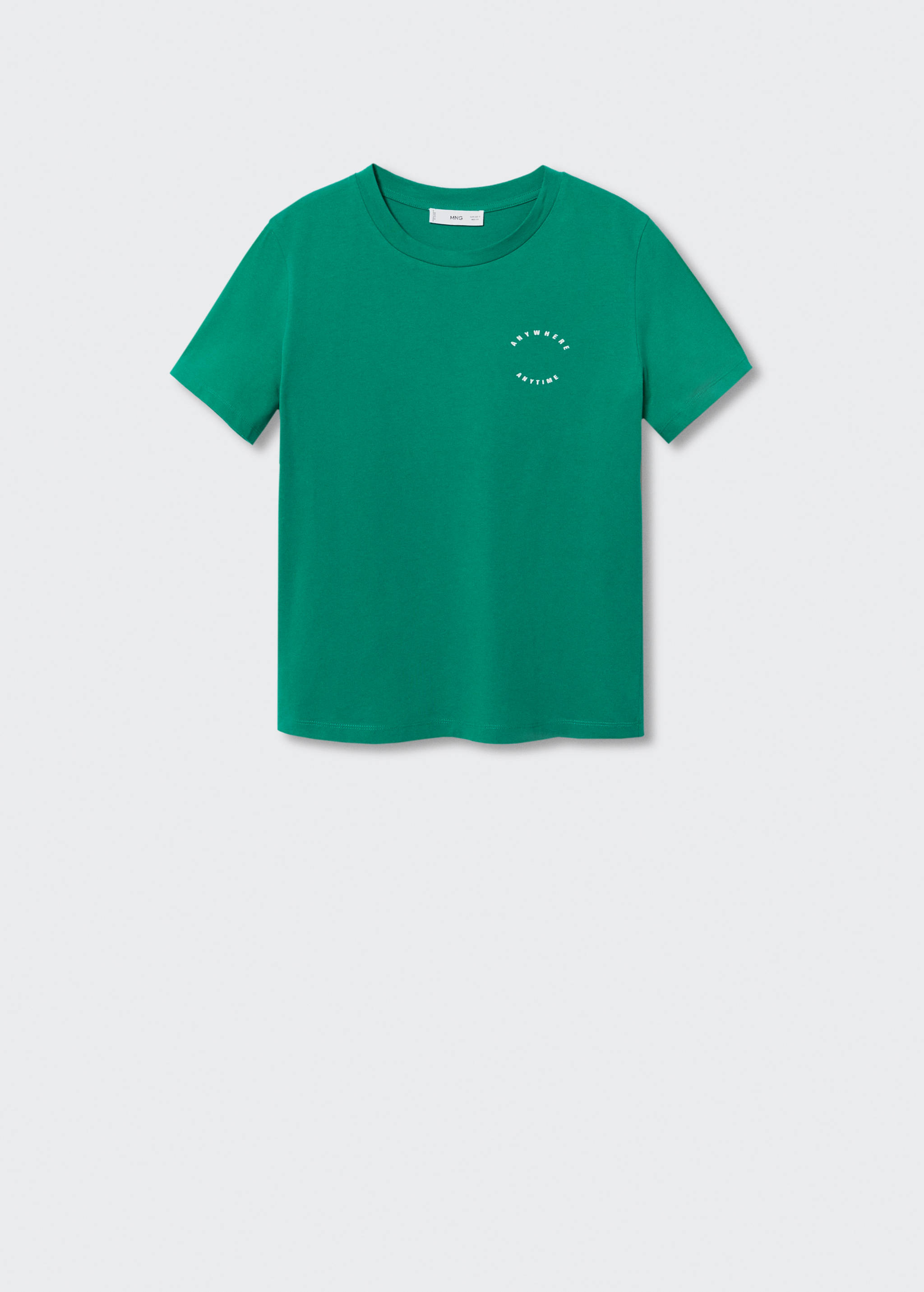 T-shirt estampada algodão - Artigo sem modelo