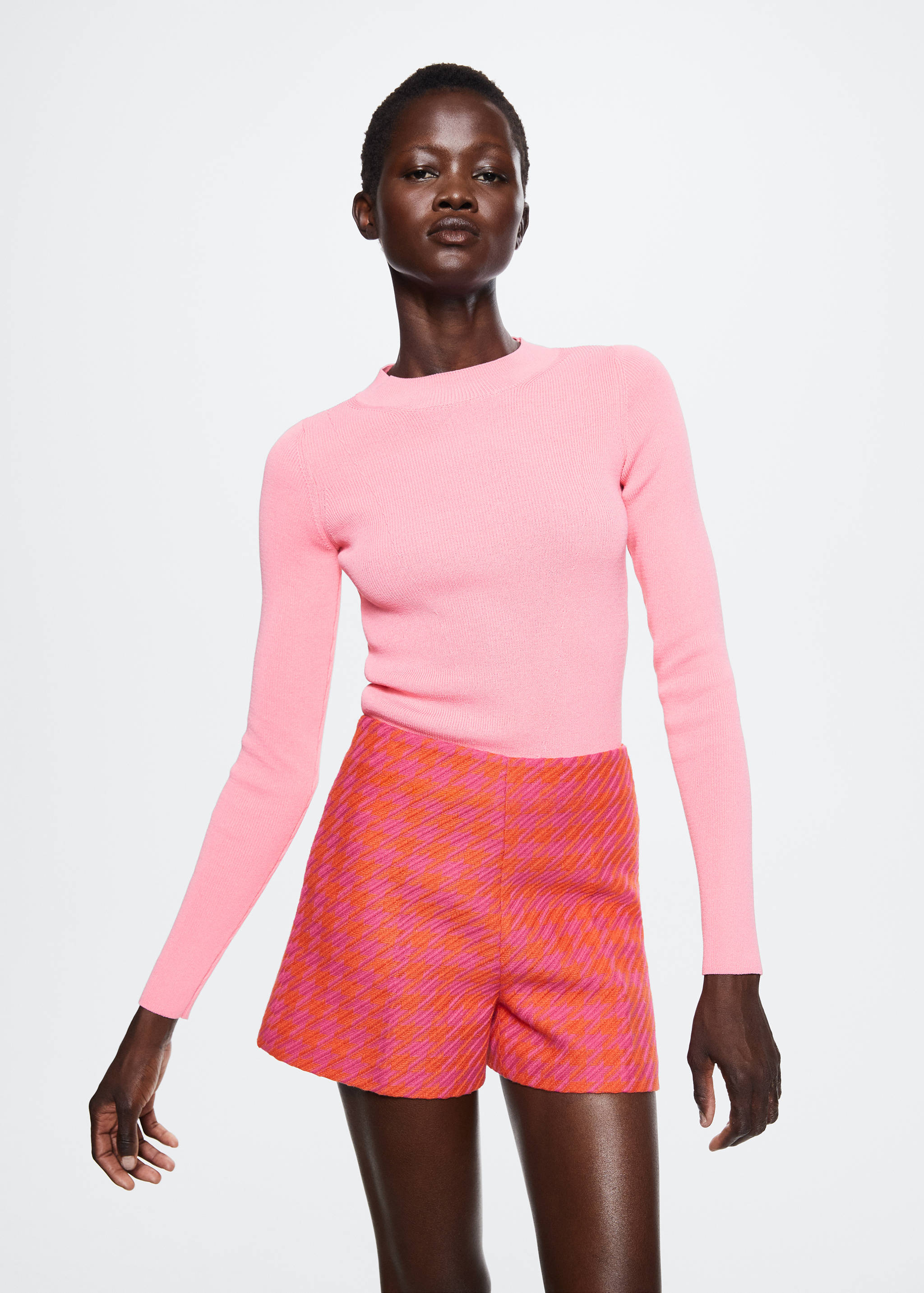 Jersei canalé coll perkins - Pla mig