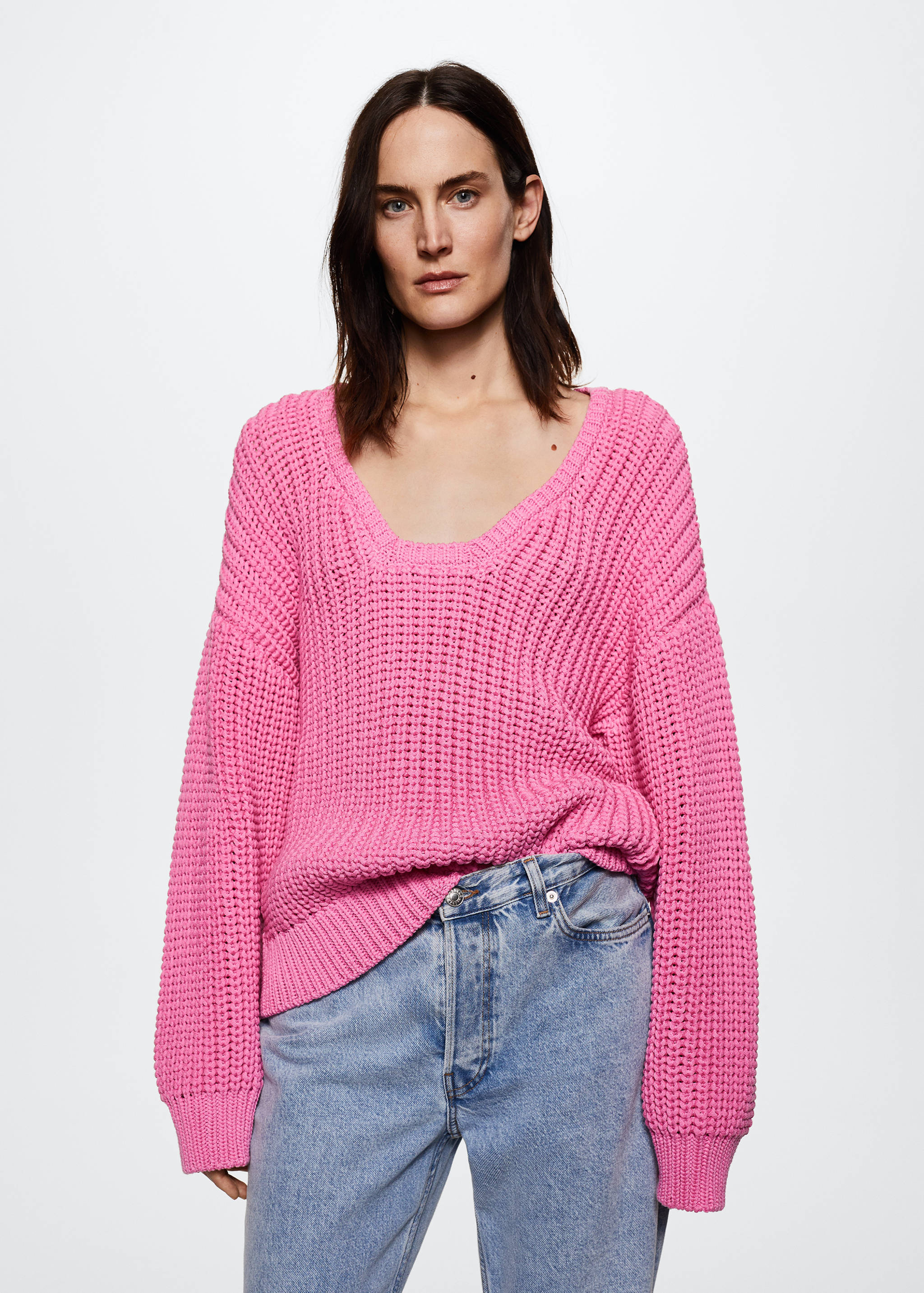 Jersei punt gruixut - Pla mig