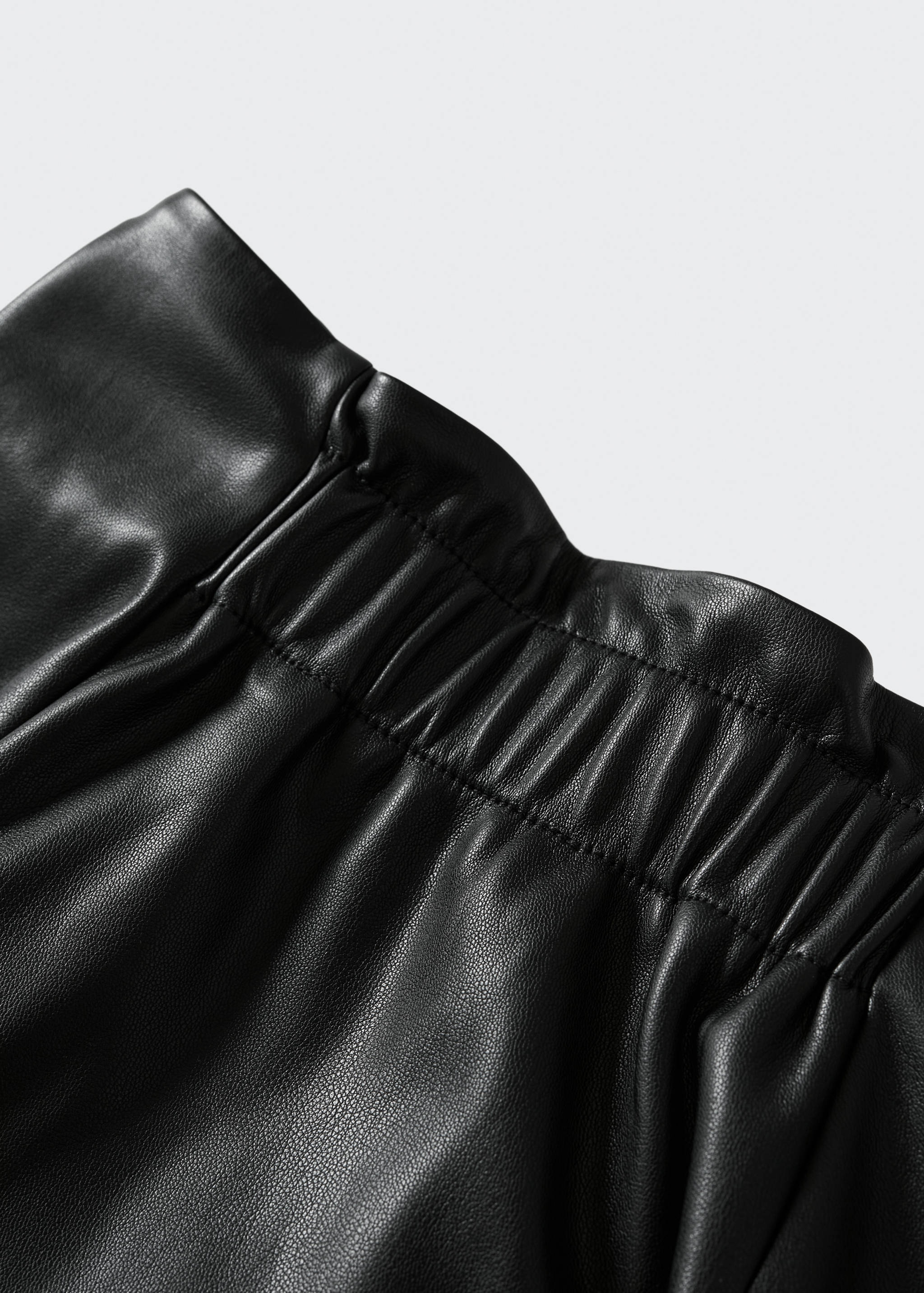 Leather-effect skirt - Details of the article 8