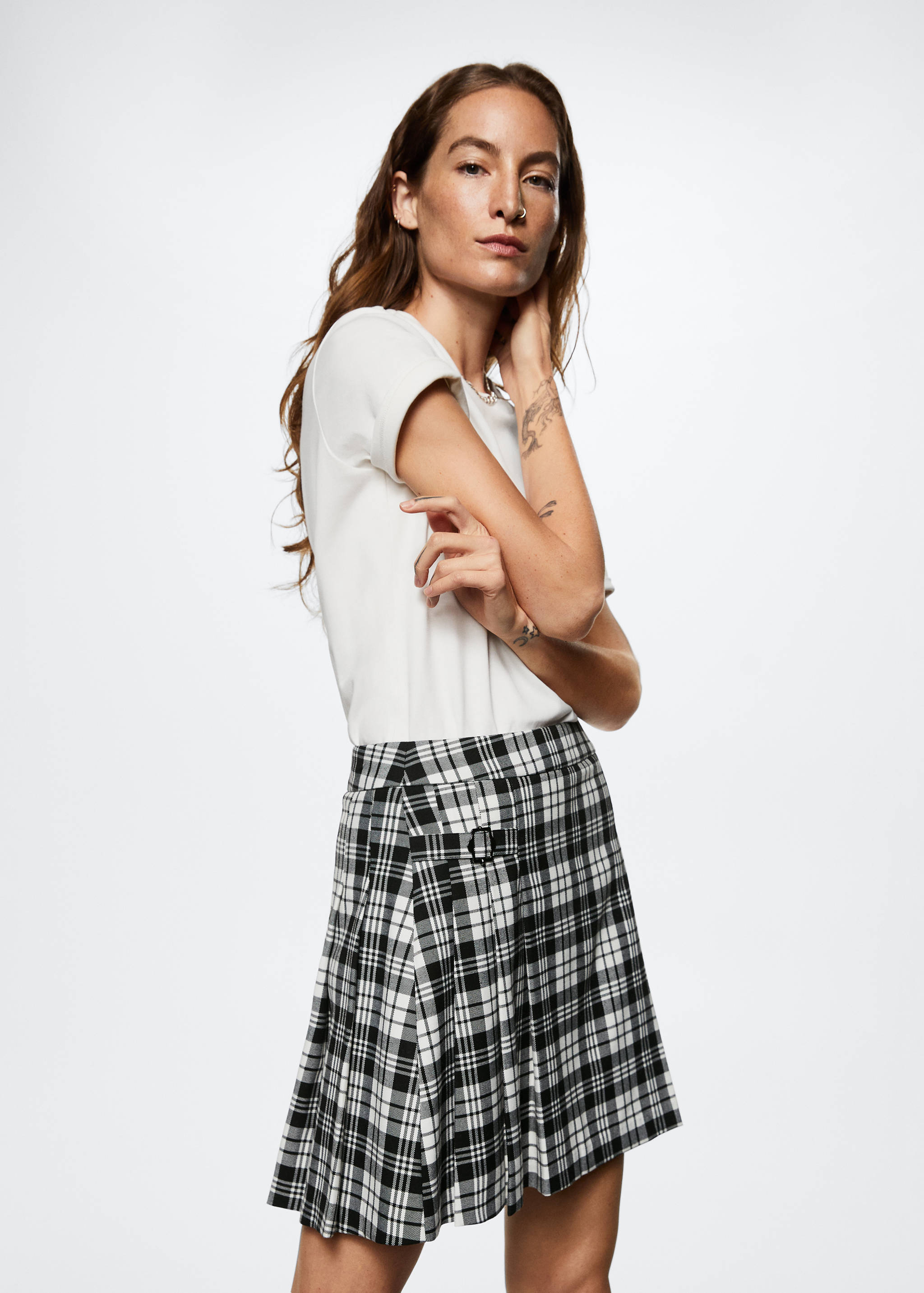 Printed boards skirt - Medium plane