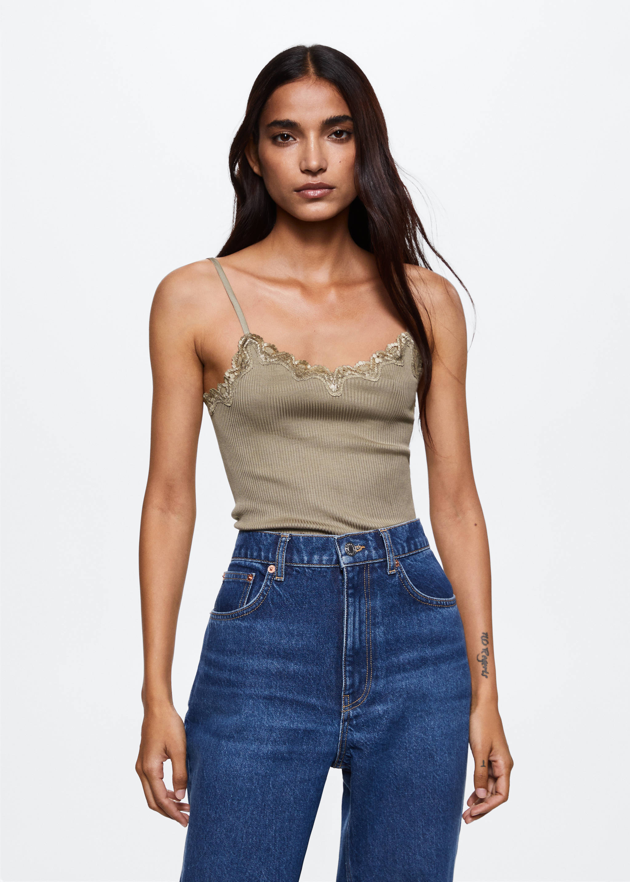 100% silk lingerie top  - Medium plane