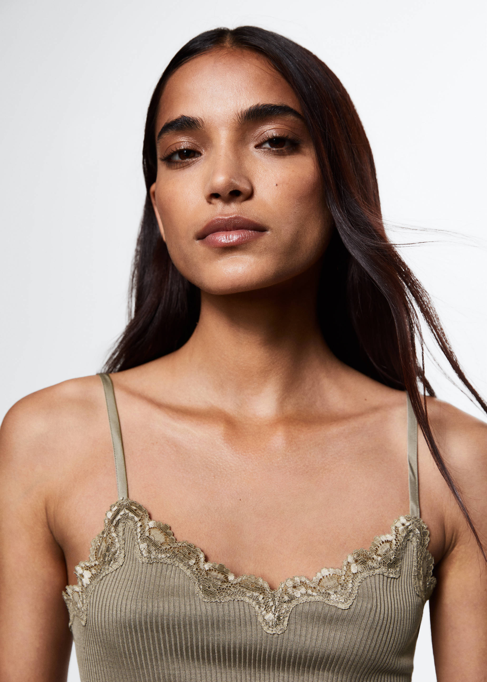 100% silk lingerie top  - Details of the article 1