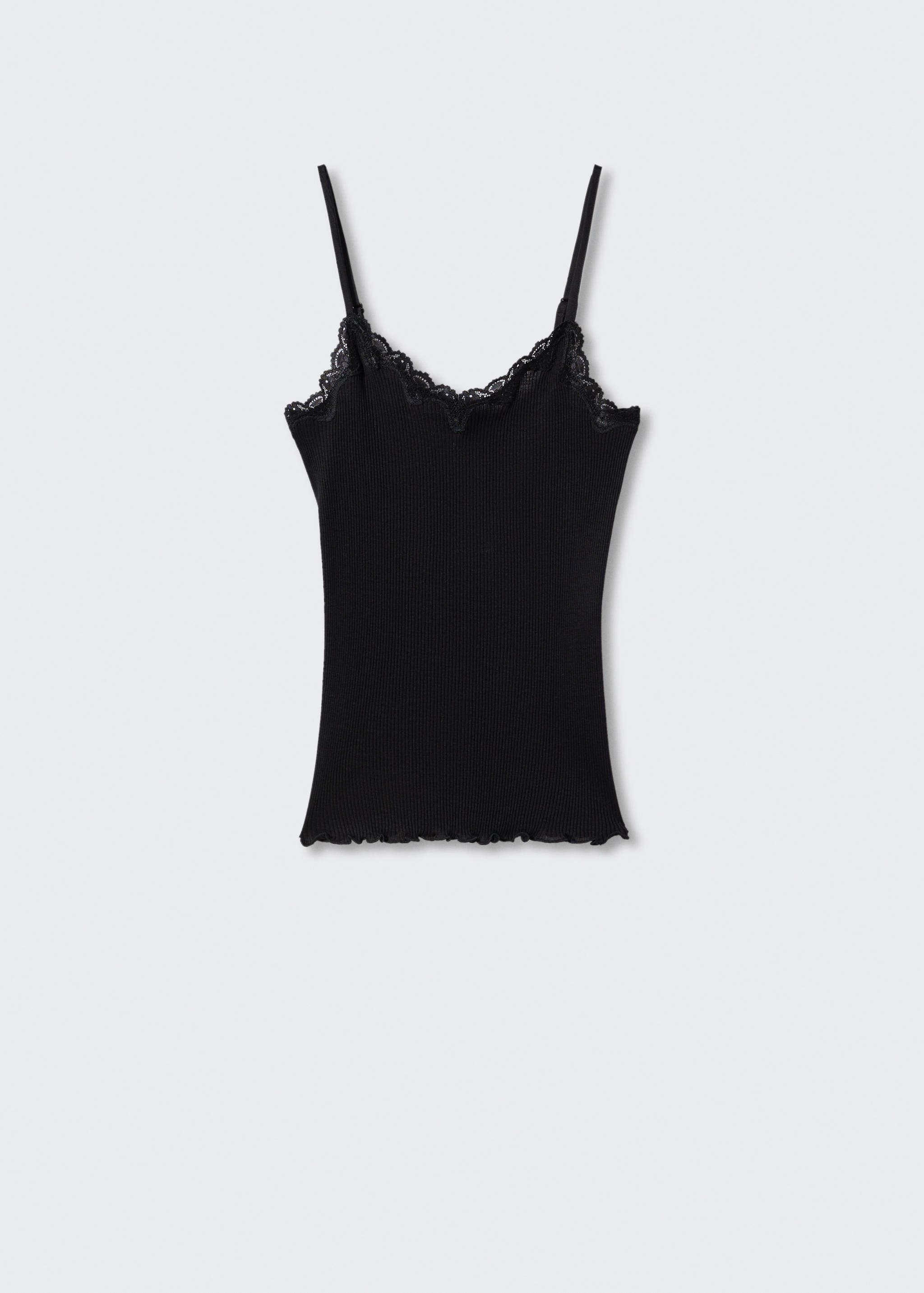 100% silk lingerie top  - Article without model