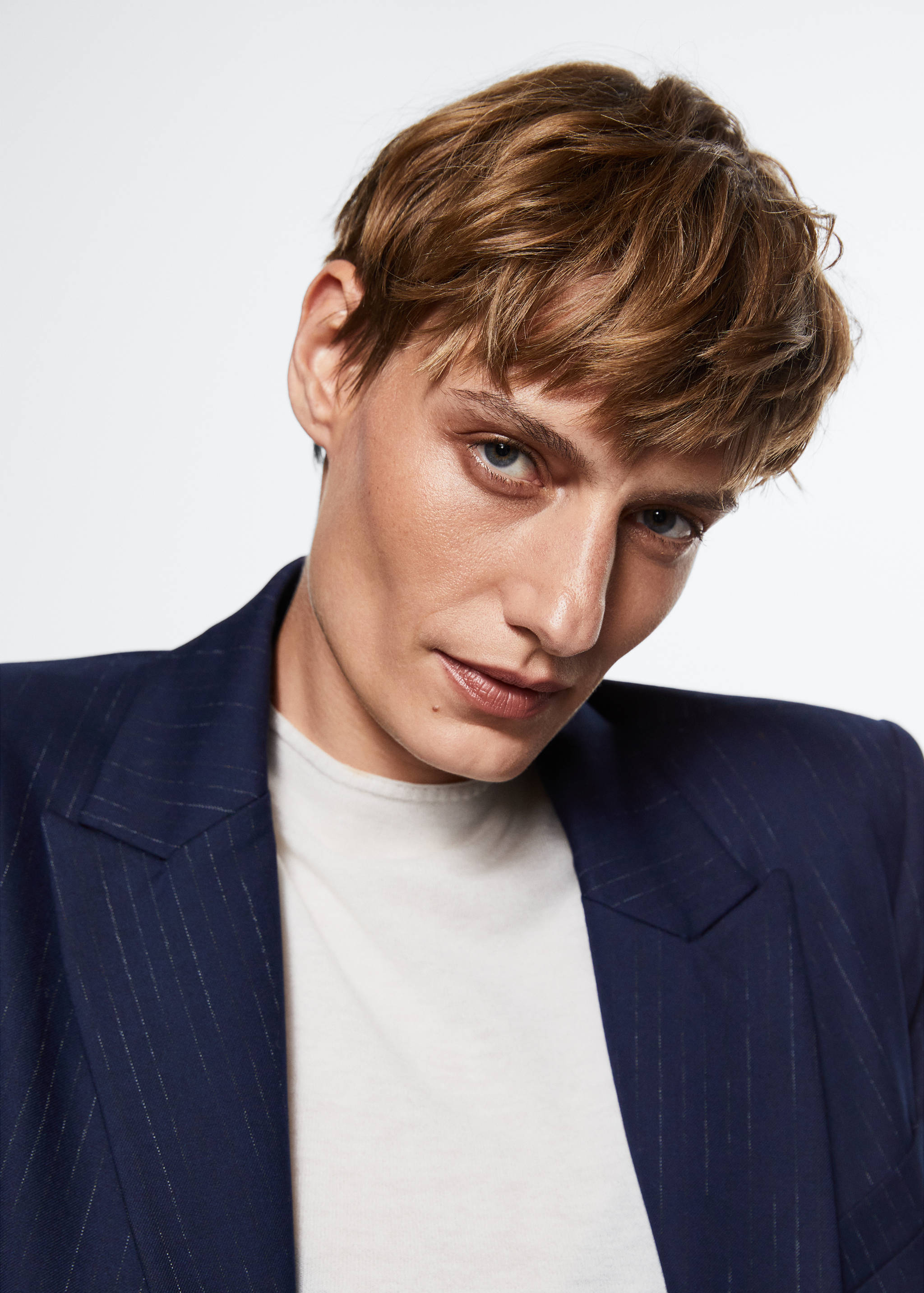 Pinstripe suit blazer - Details of the article 3