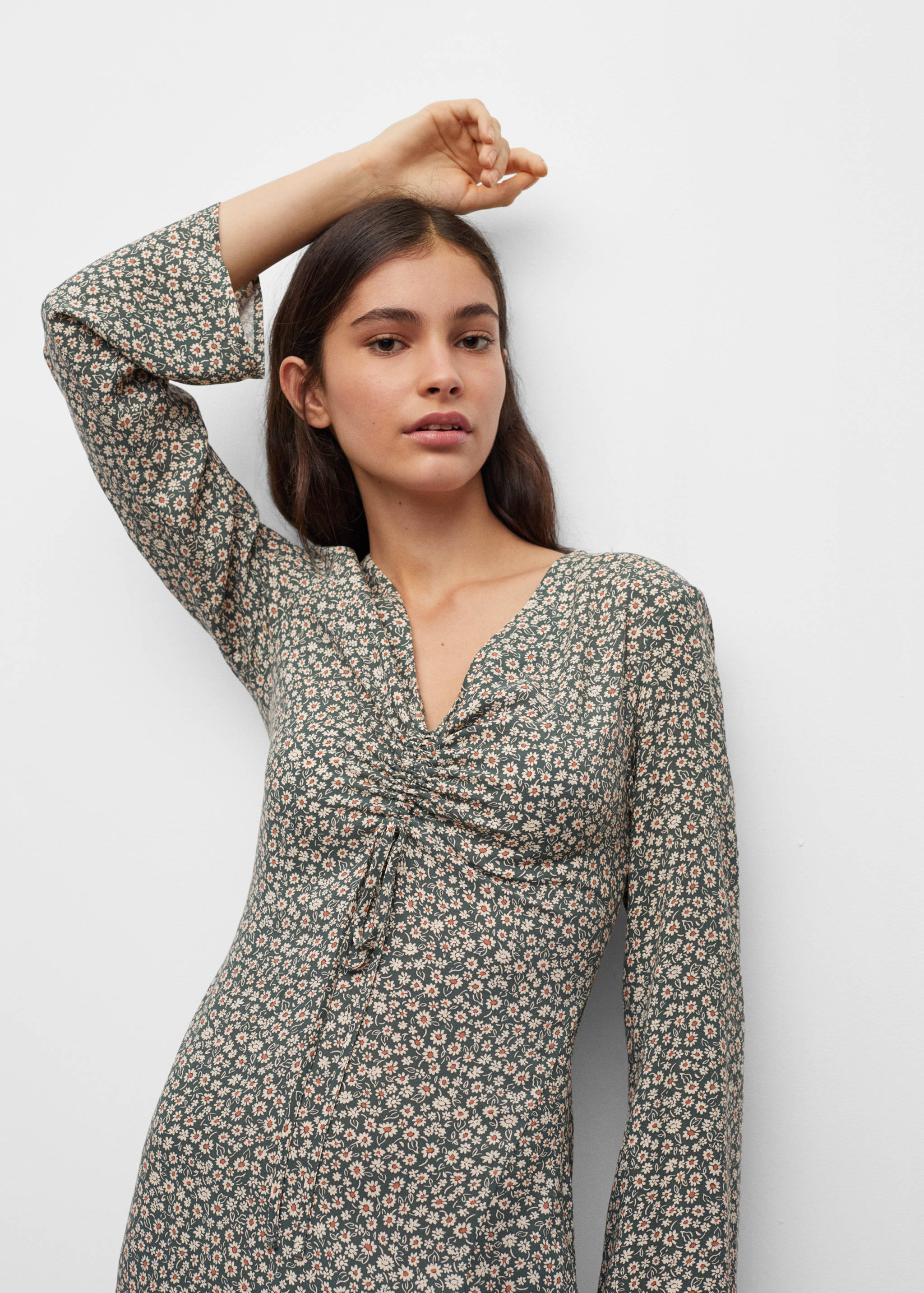 Floral print dress - Details of the article 2