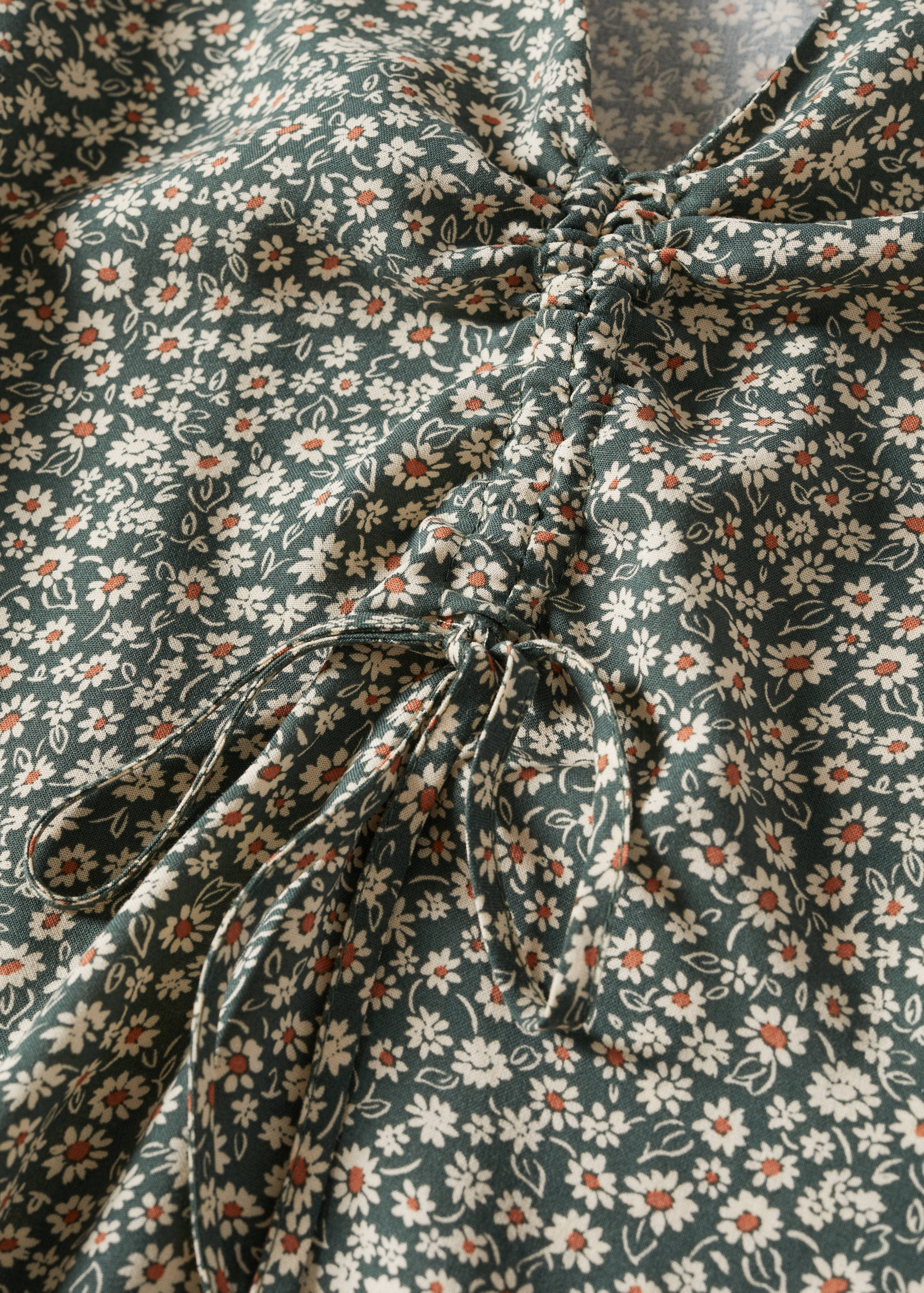 Floral print dress - Details of the article 8