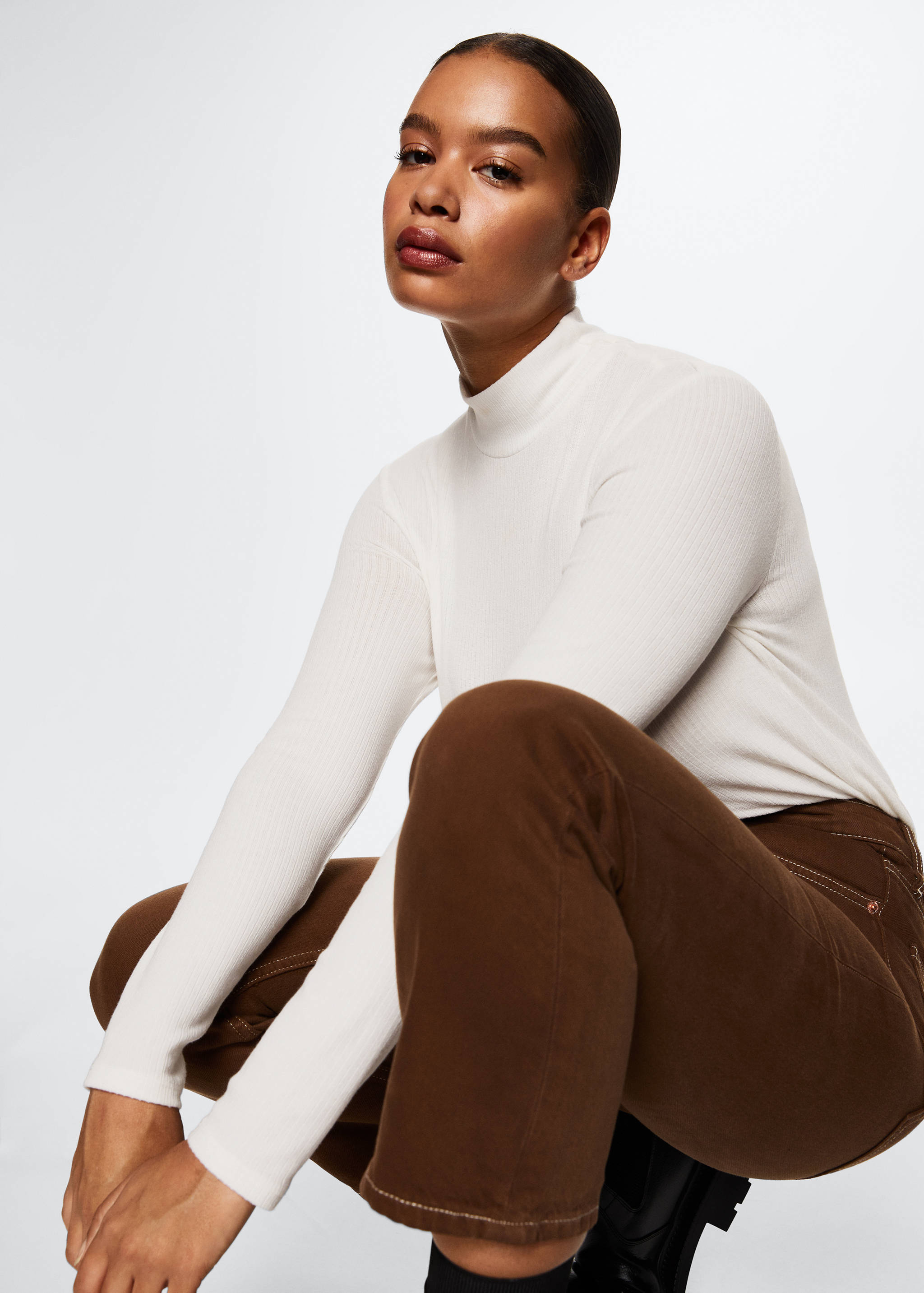 Samarreta màniga llarga canalé - Detall de l'article 5