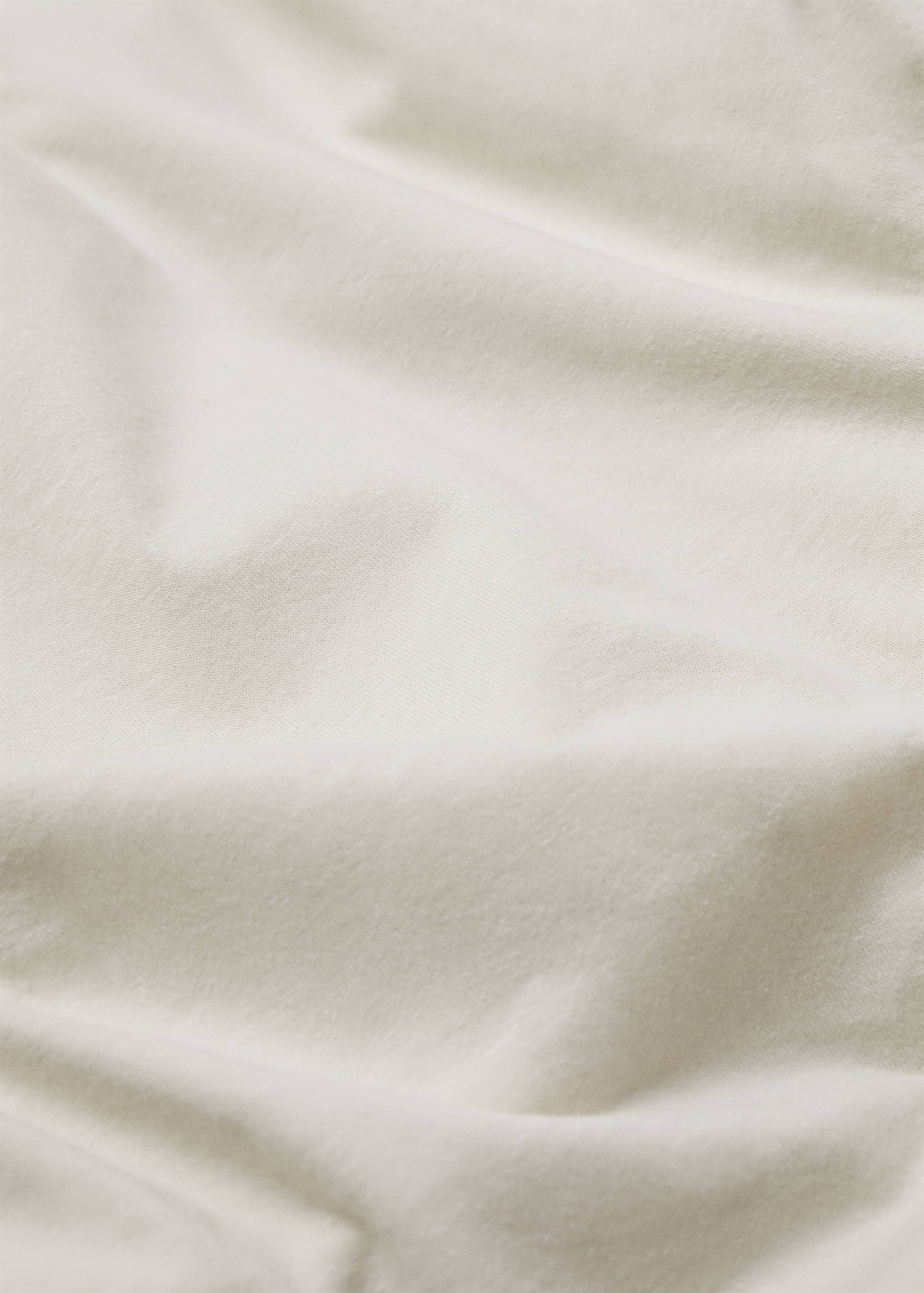 Cotton knit duvet cover 180cm bed - Details of the article 2