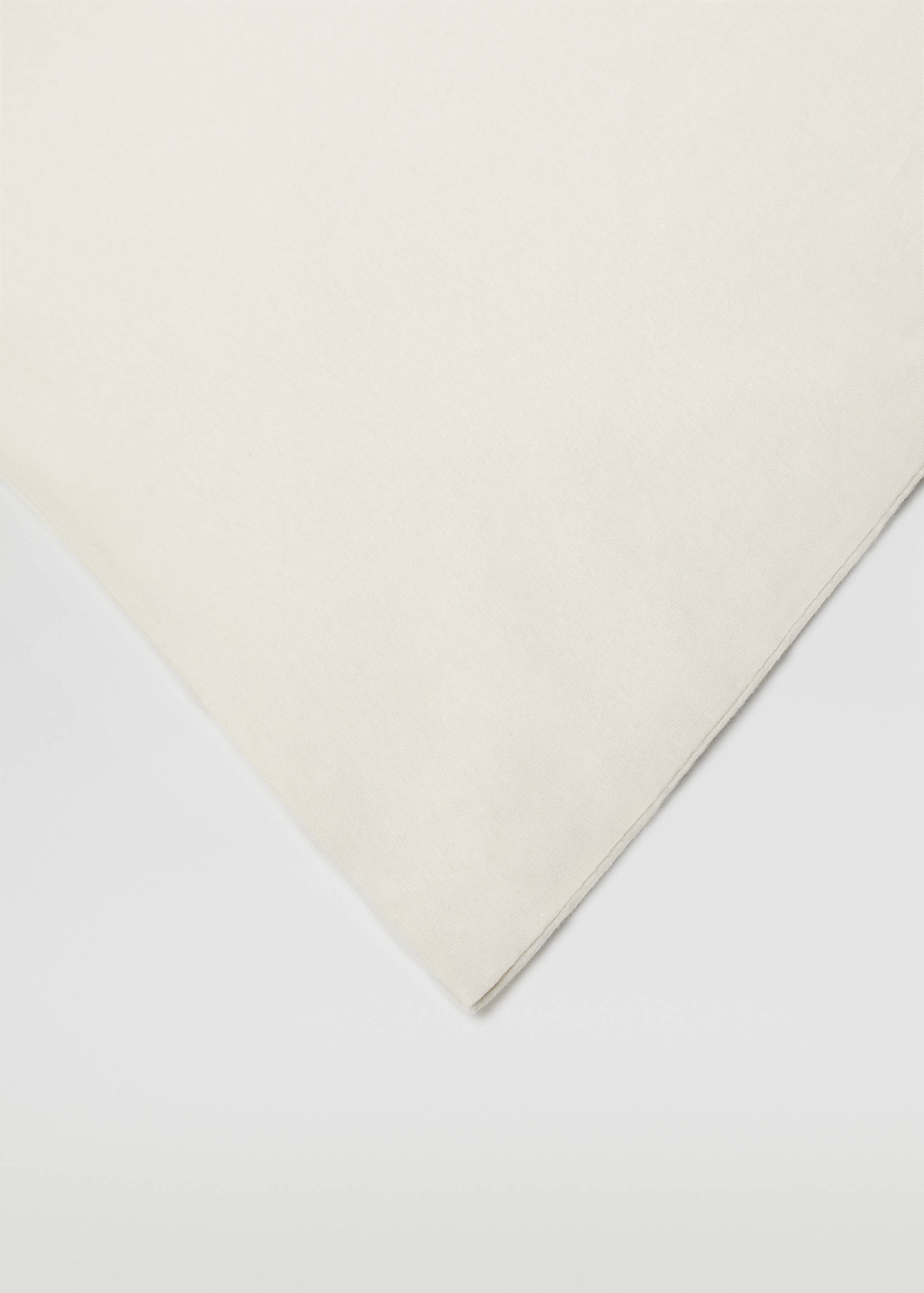 Cotton knit duvet cover 180cm bed - Details of the article 3