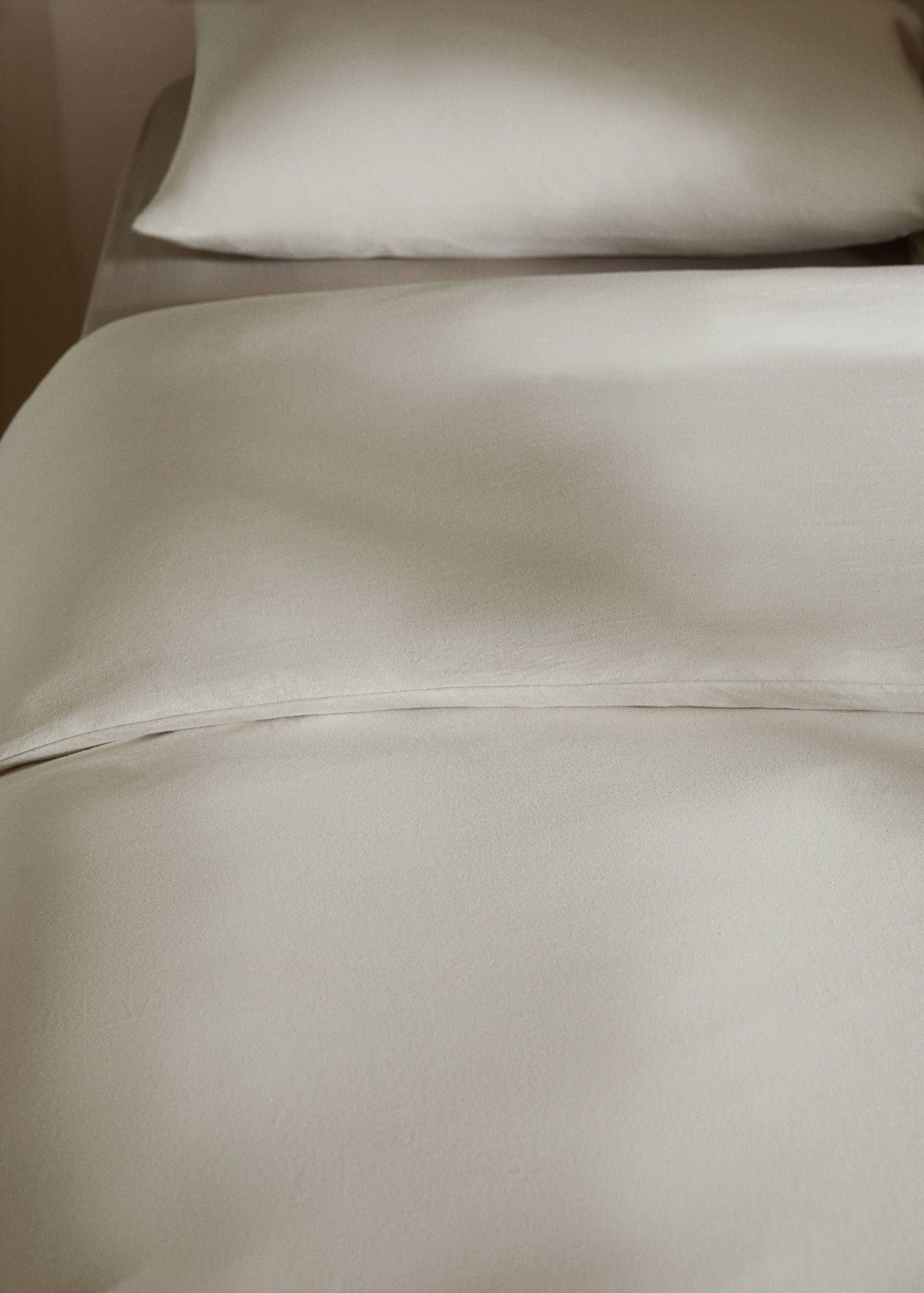 Cotton knit duvet cover 180cm bed - Details of the article 9