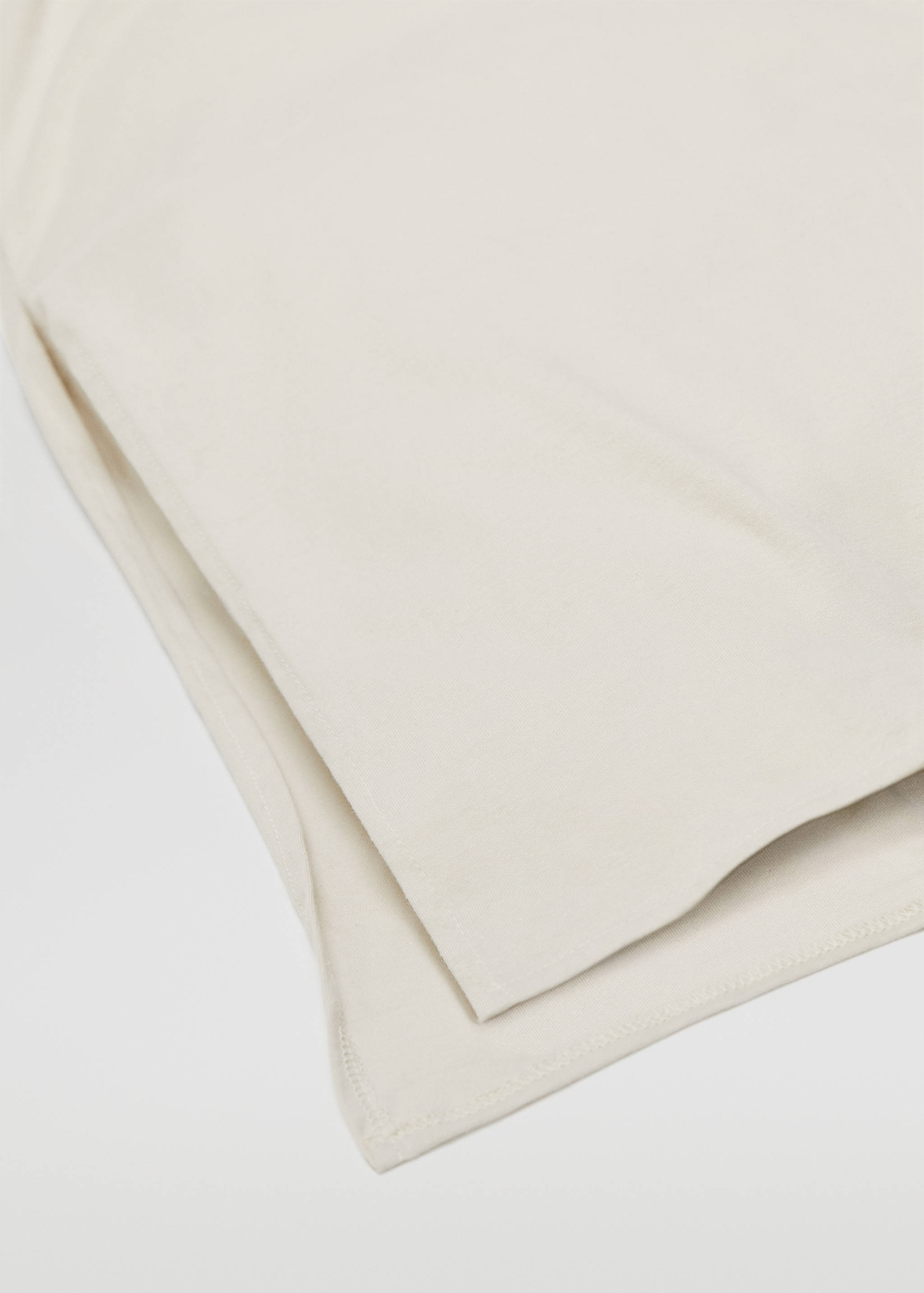 Cotton knit duvet cover 180cm bed - Medium plane