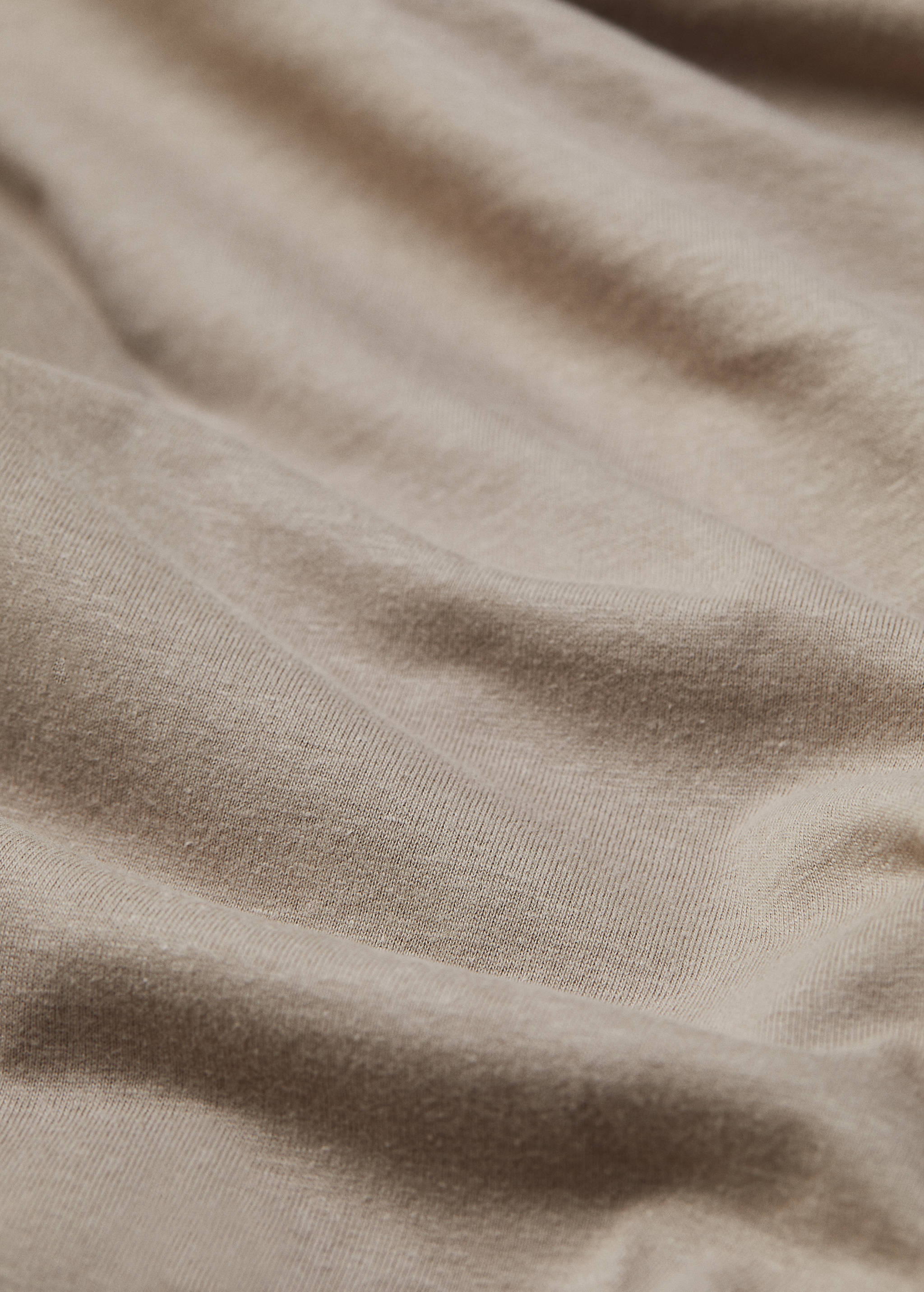 Cotton knit duvet cover 180cm bed - Details of the article 2