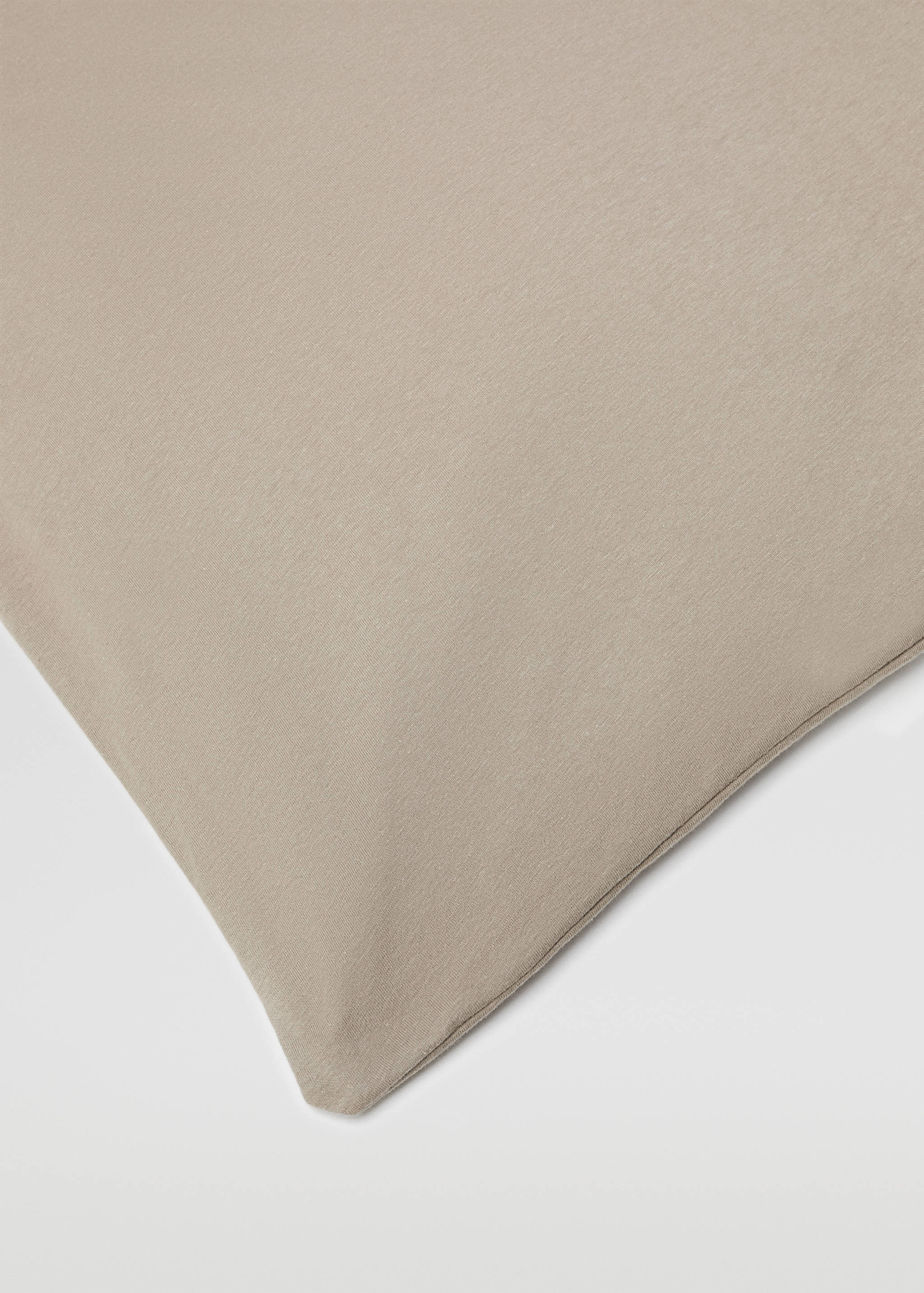 Cotton knit duvet cover 180cm bed - Details of the article 3