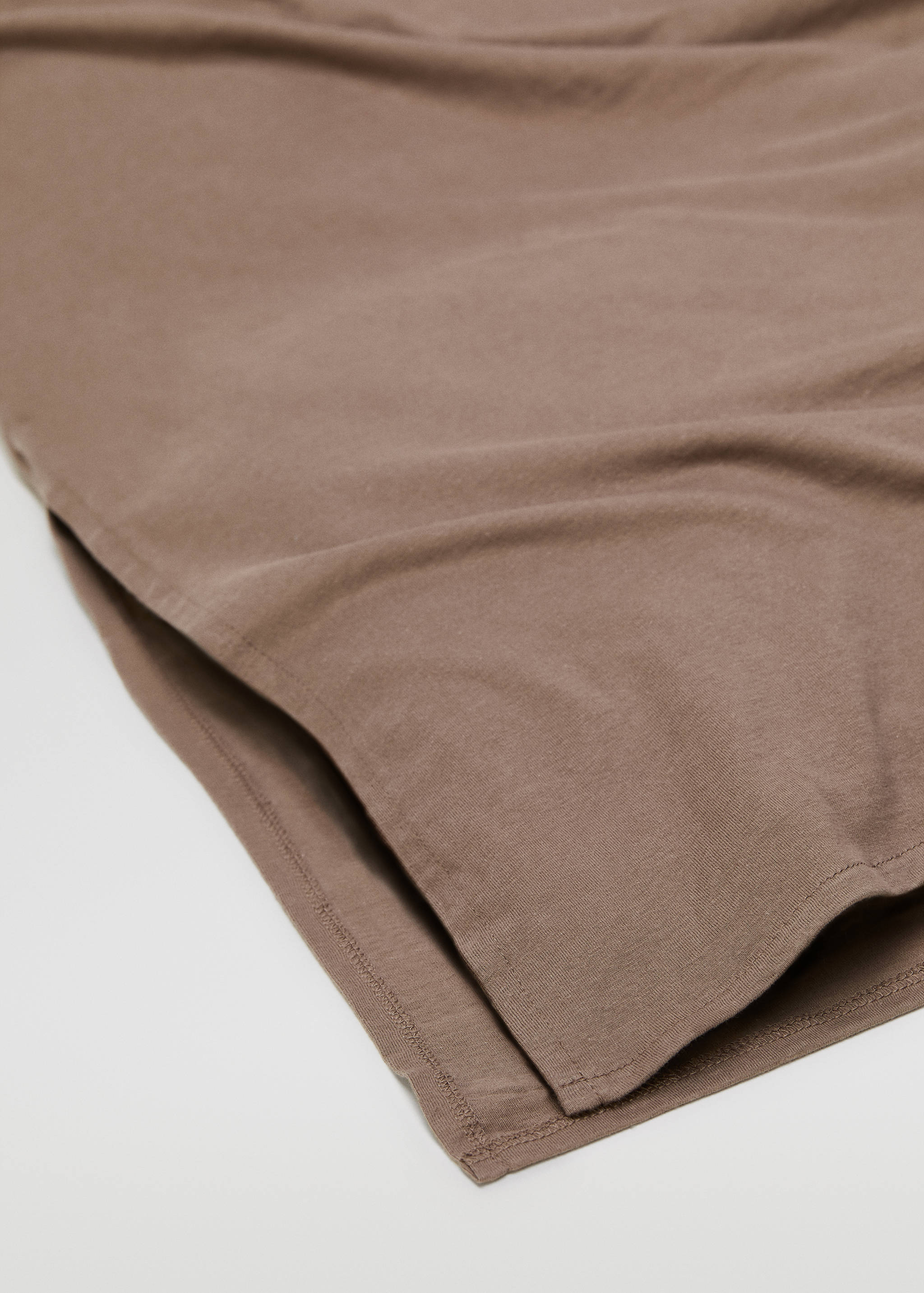 Cotton knit duvet cover 180cm bed - Details of the article 3