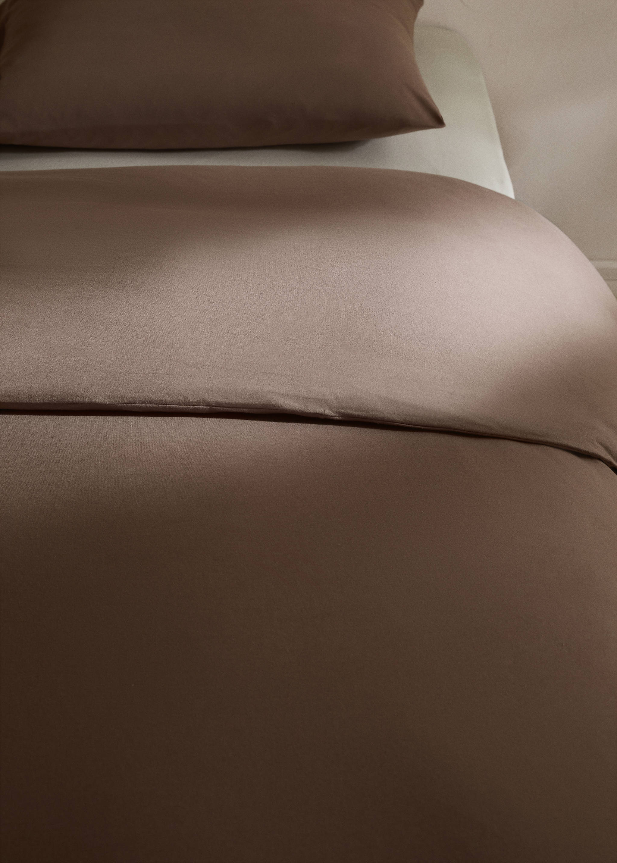 Cotton knit duvet cover 180cm bed - Details of the article 9