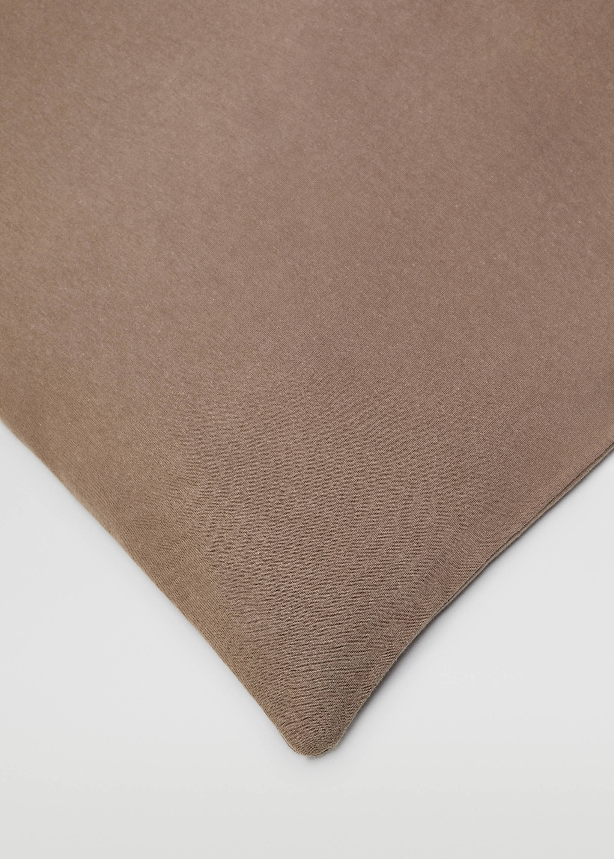 Cotton knit duvet cover 180cm bed - Medium plane