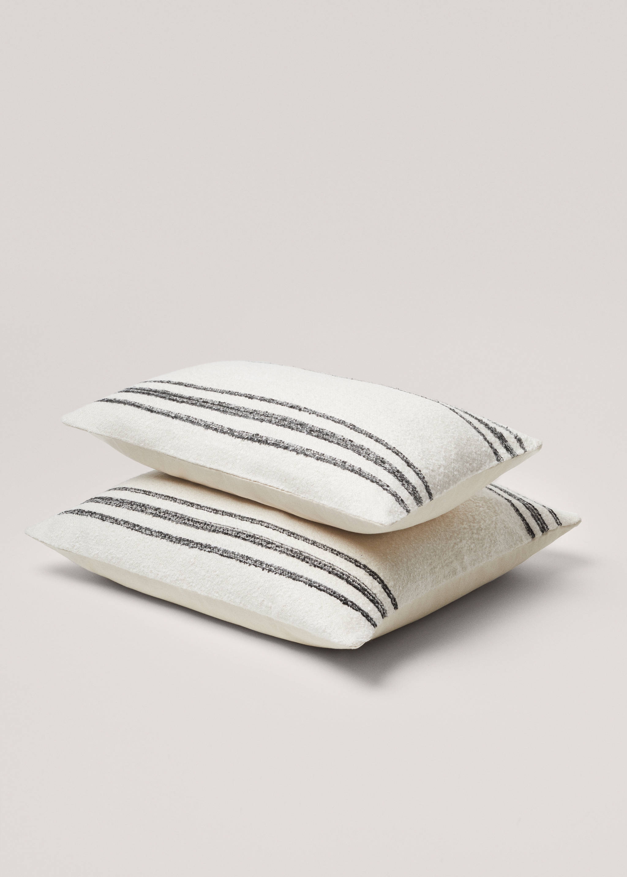 Capa de almofada decorativa às riscas 60 x 60 cm - Pormenor do artigo 5