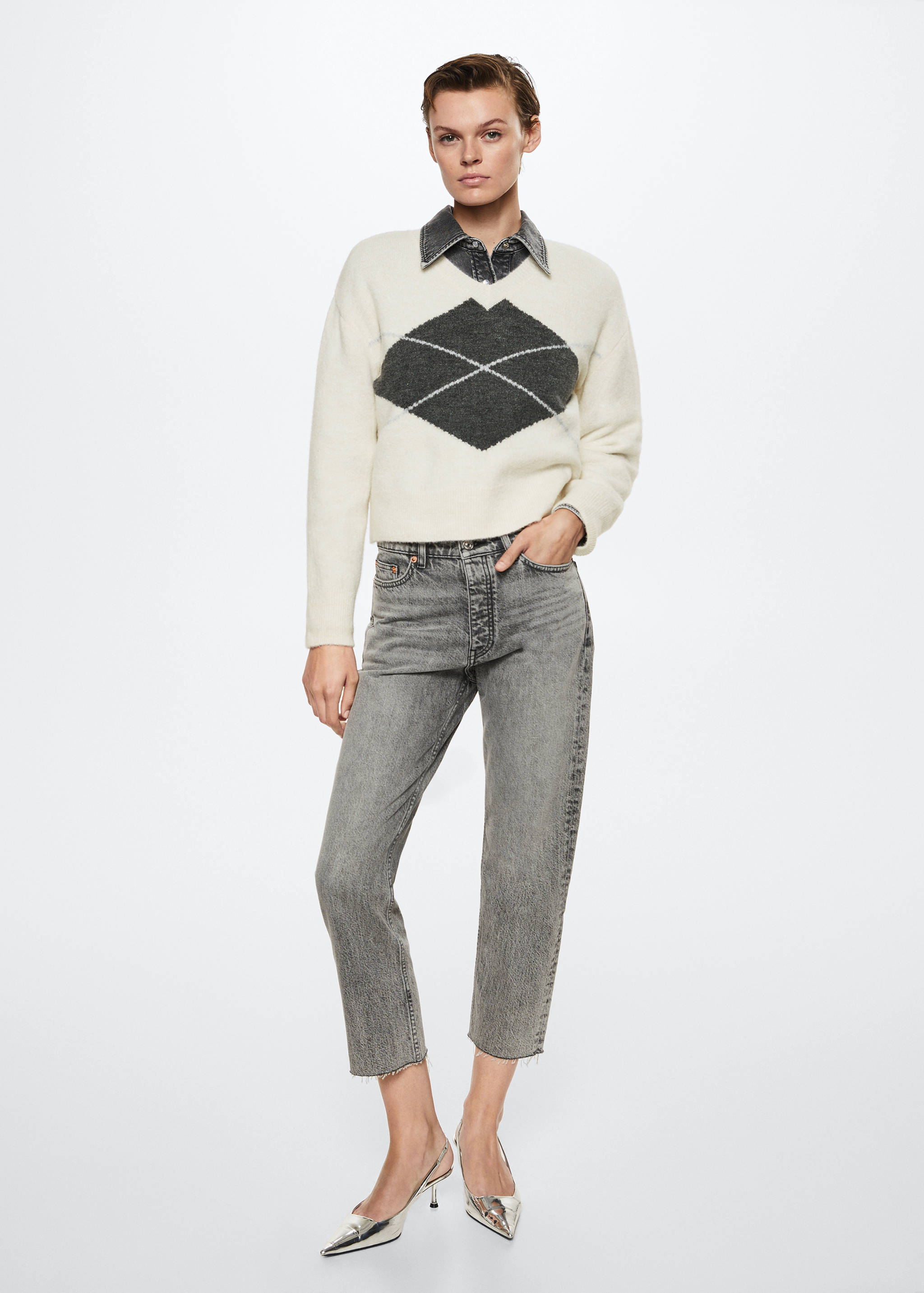 Jersey estampado geométrico - Plano general