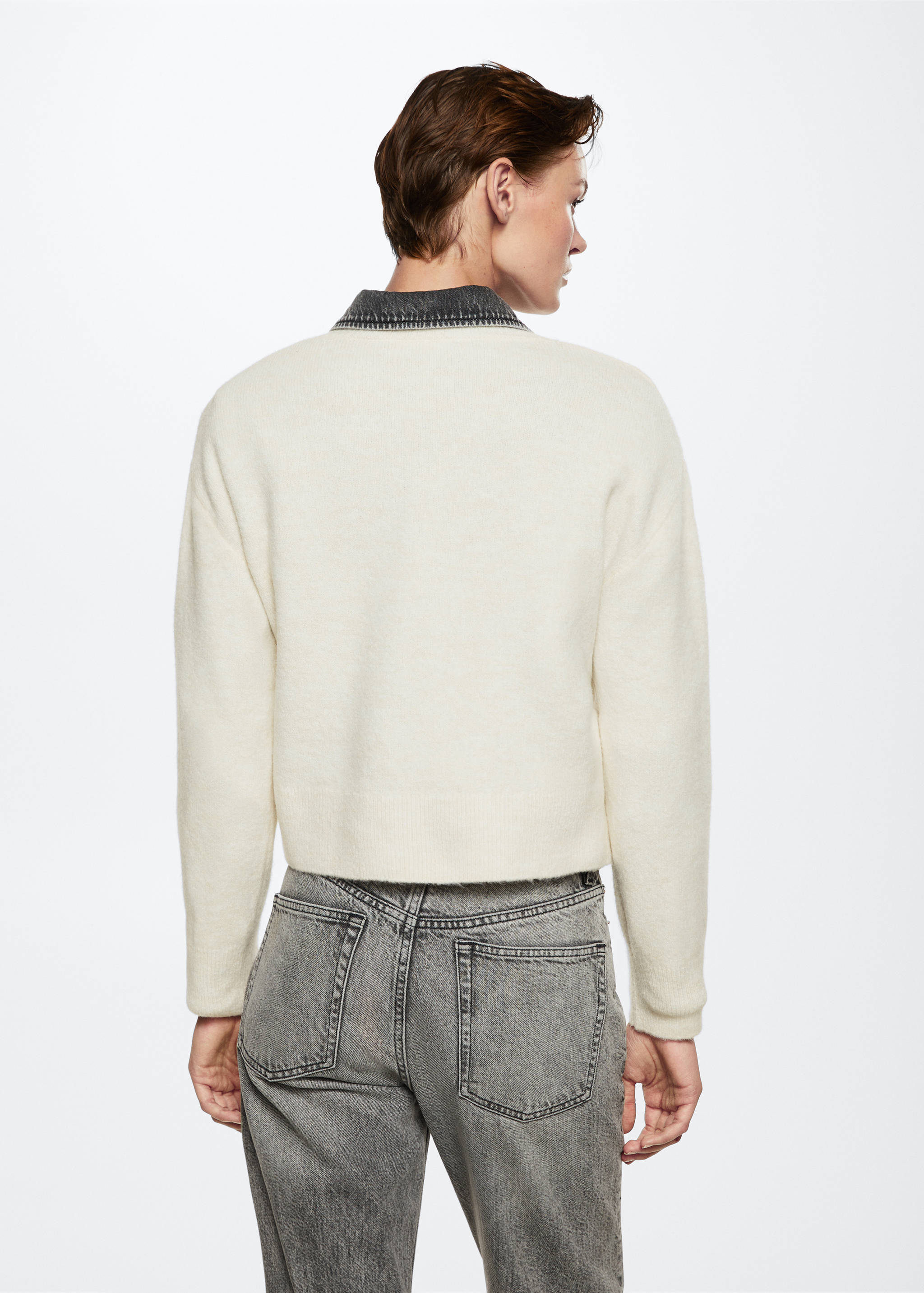 Jersey estampado geométrico - Reverso del artículo