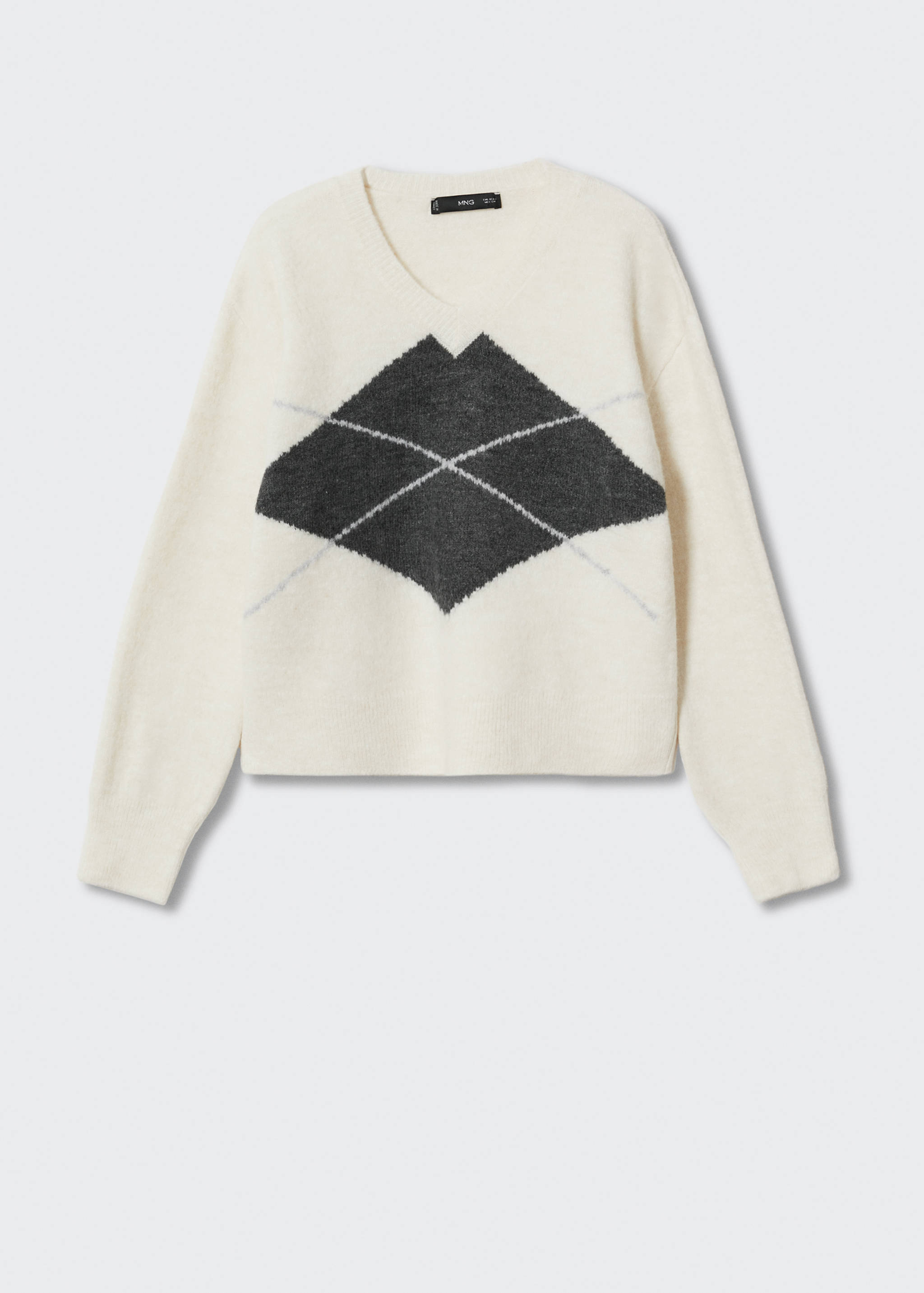 Jersey estampado geométrico - Artículo sin modelo