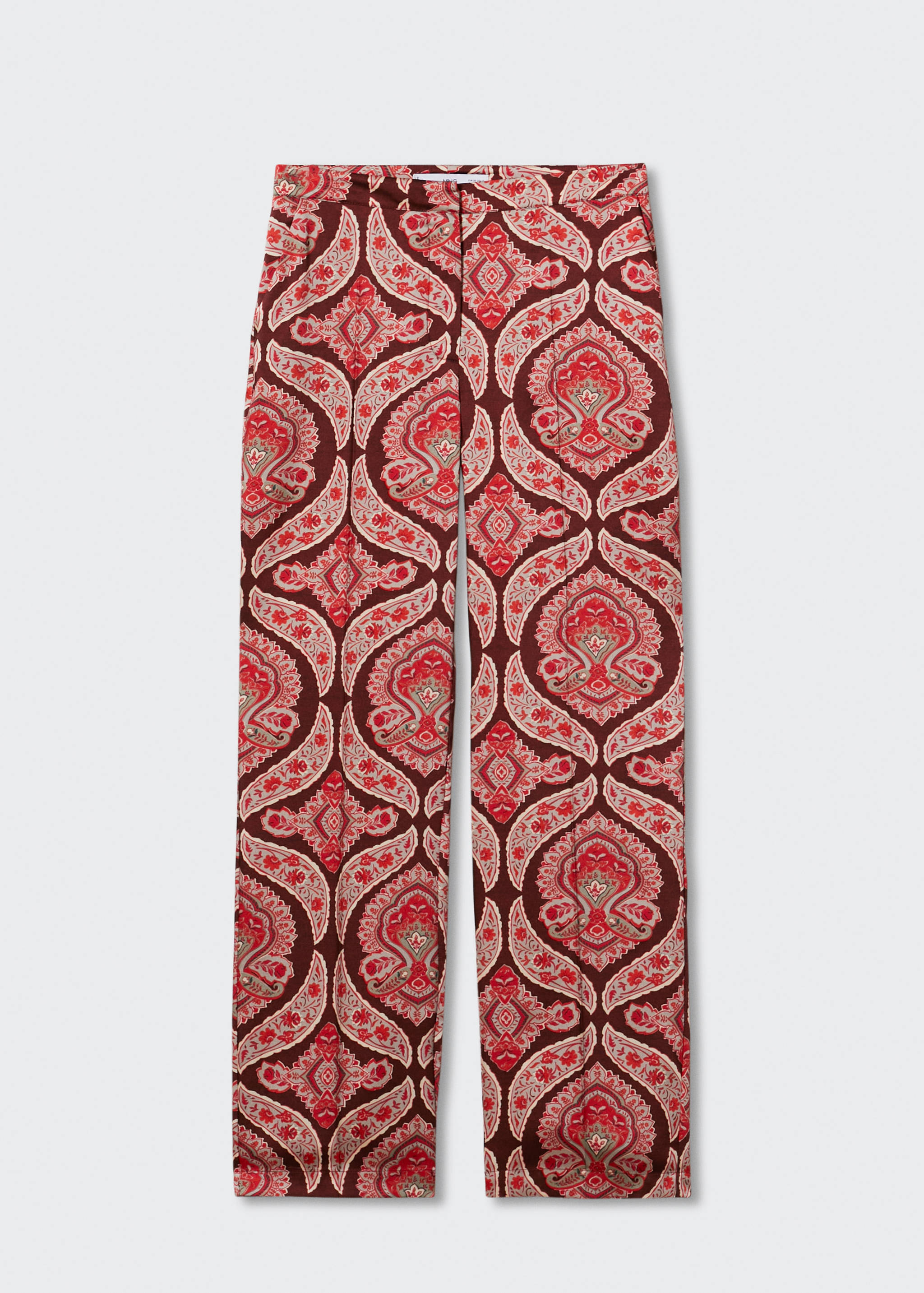 Pantalons setinats estampats - Article sense model