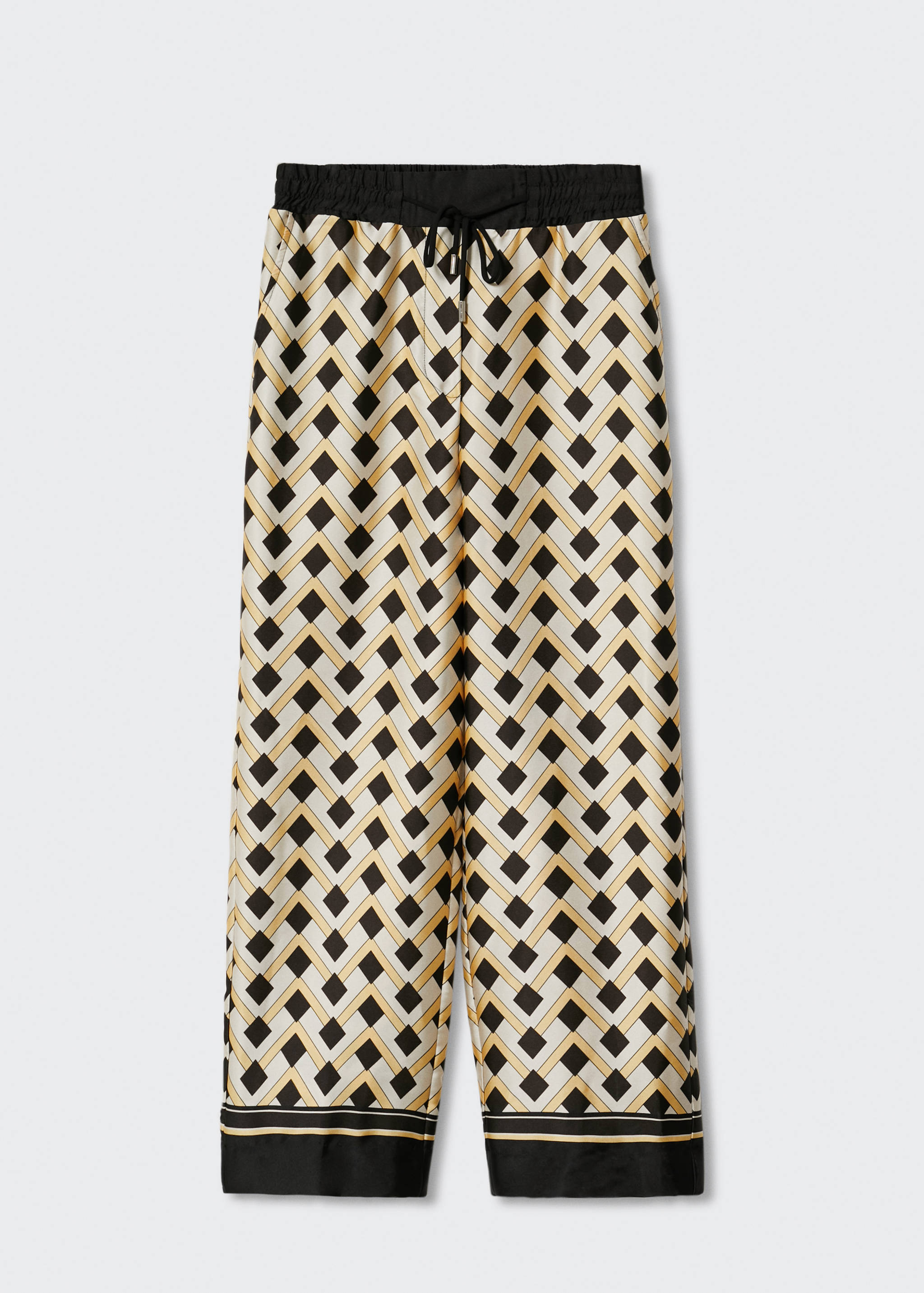 Flowy printed trousers - Article without model