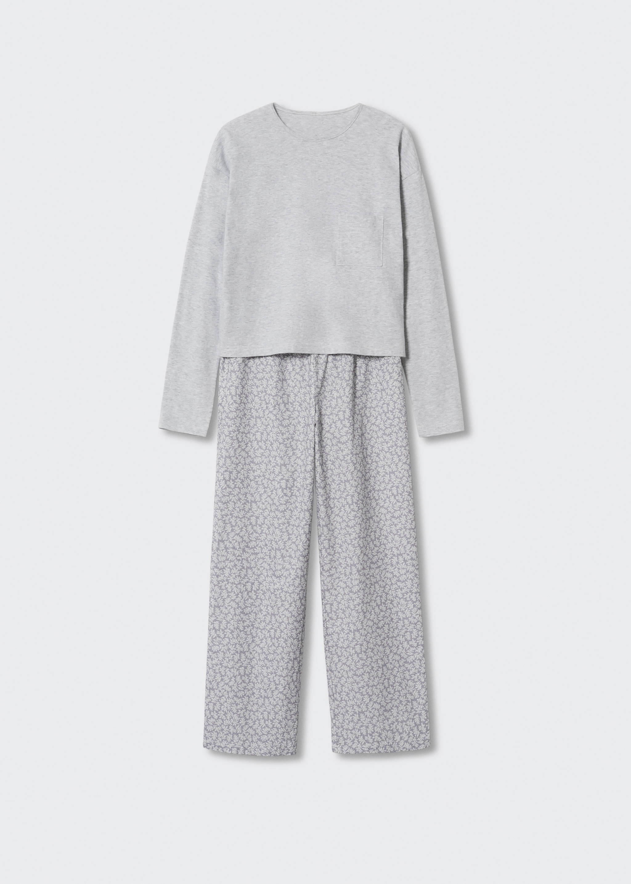Printed cotton pyjamas - Article without model